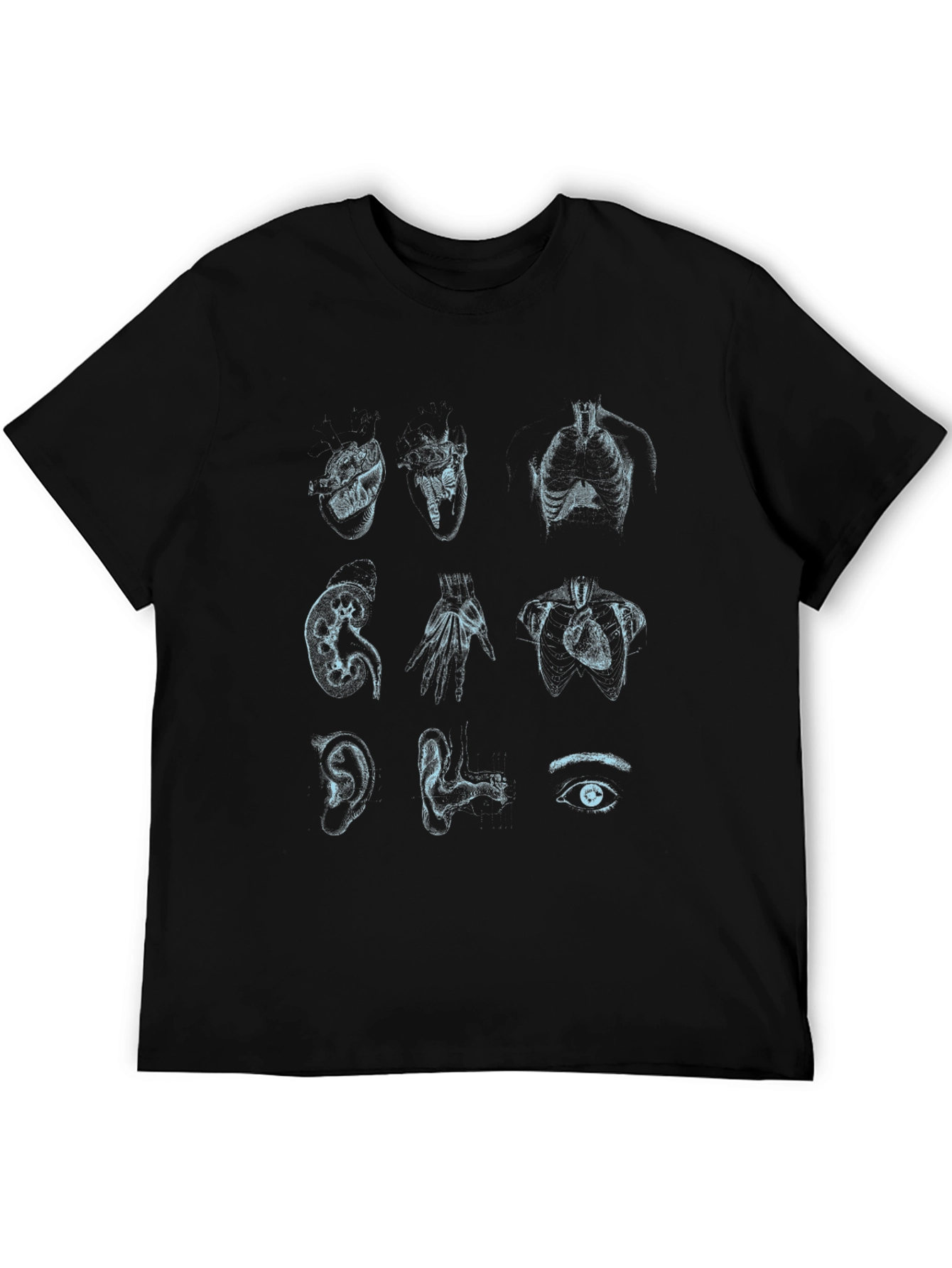 Anatomical Sketch Print T-Shirt