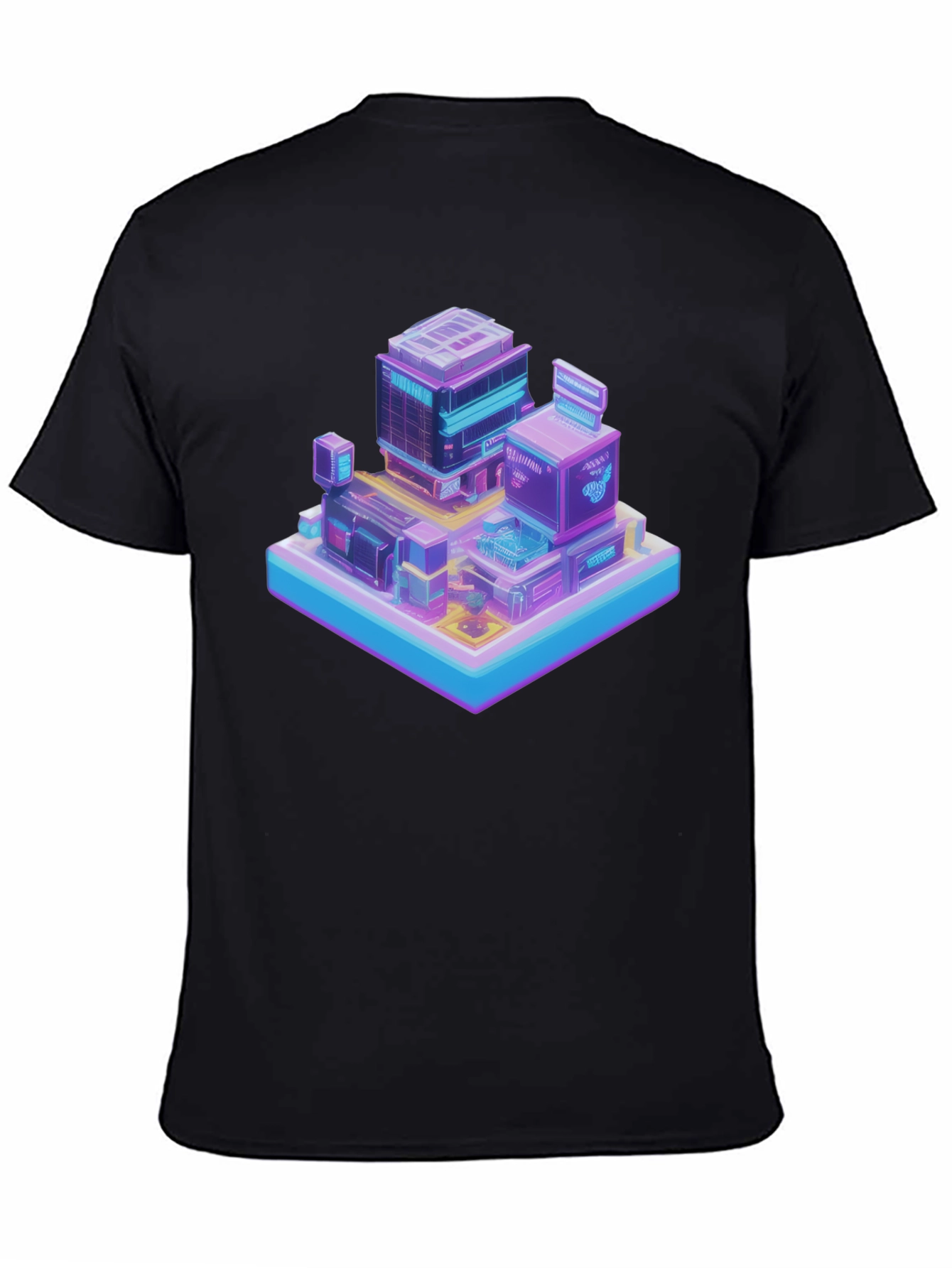 Cyberpunk Cityscape T-Shirt