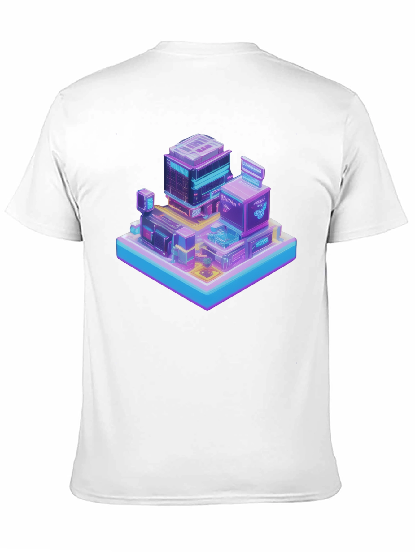 Cyberpunk Cityscape T-Shirt