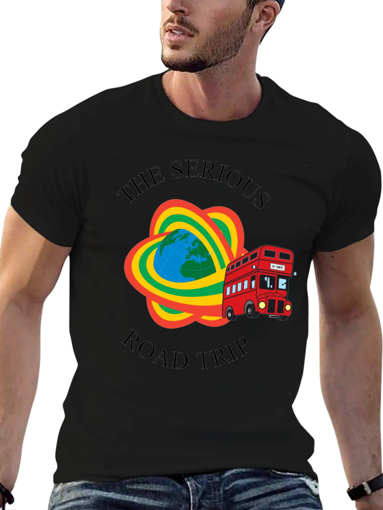 Serious Road Trip Graphic Tee