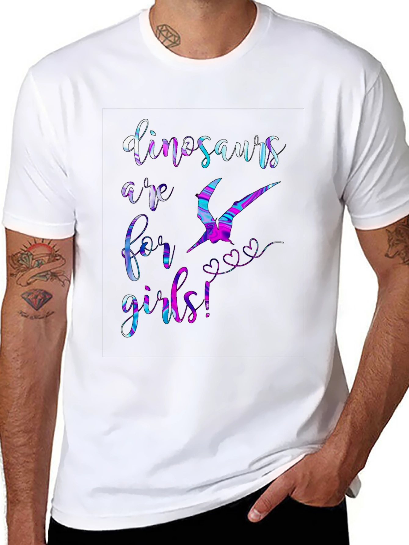 Dinosaurs Are For Girls T-Shirt