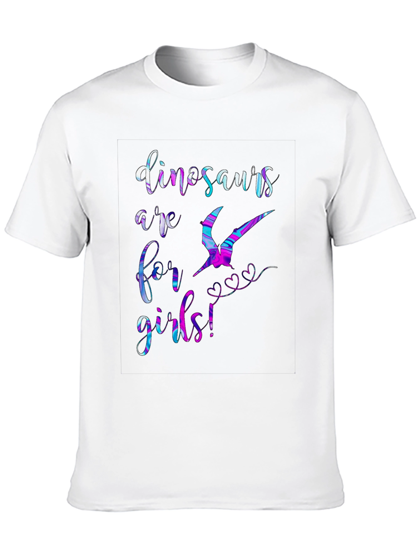 Dinosaurs Are For Girls T-Shirt