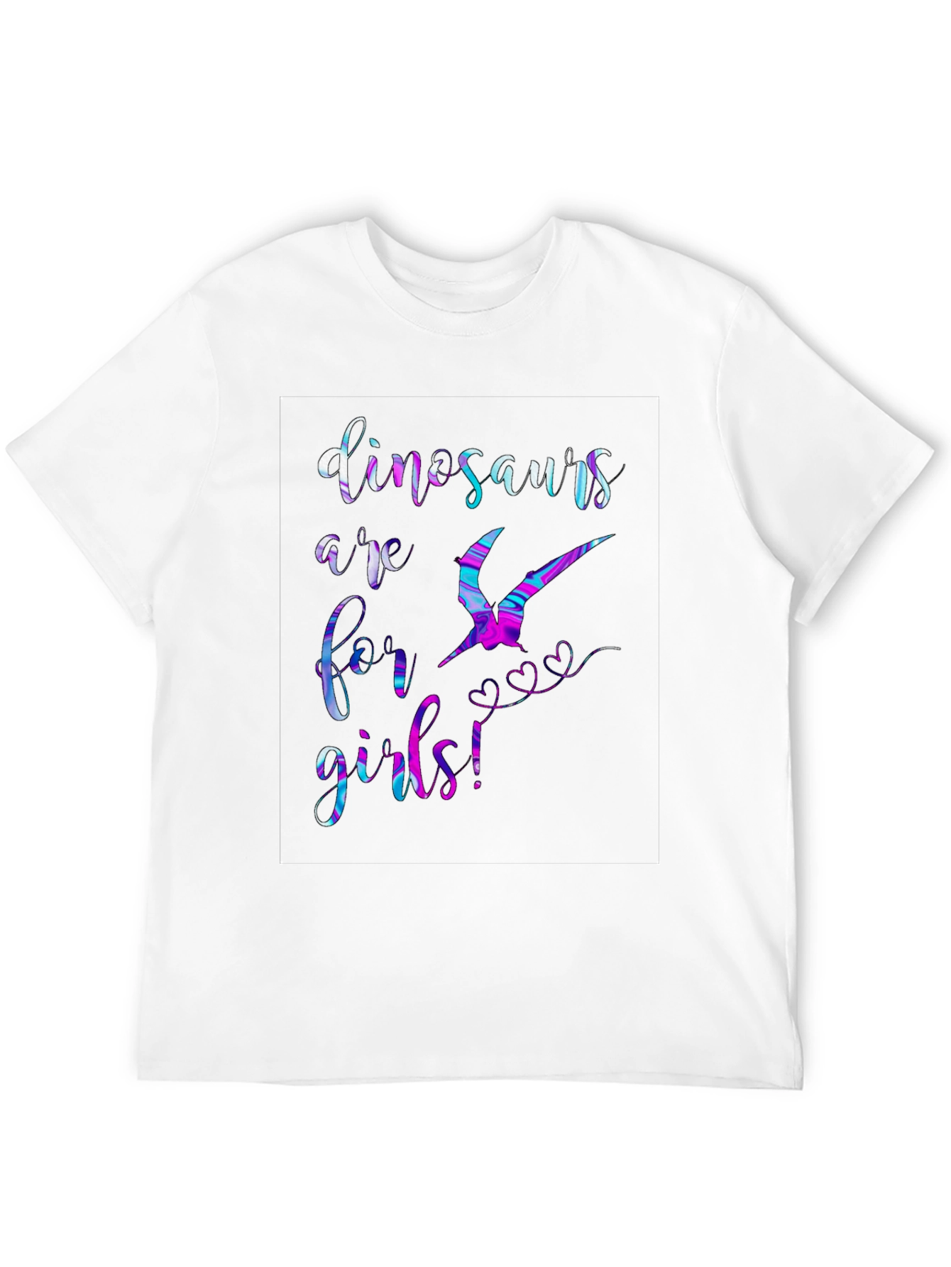 Dinosaurs Are For Girls T-Shirt