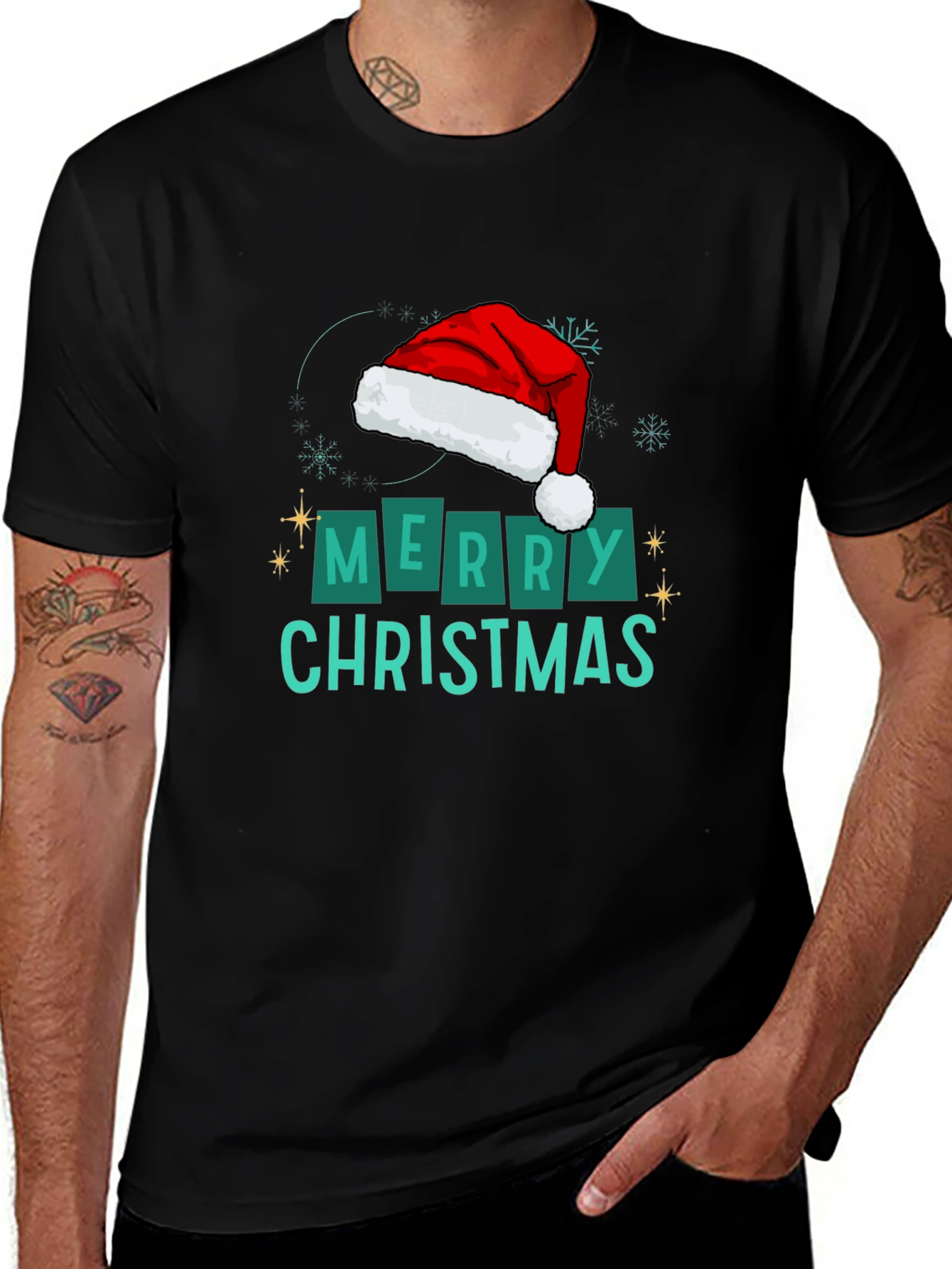 Merry Christmas Graphic T-Shirt