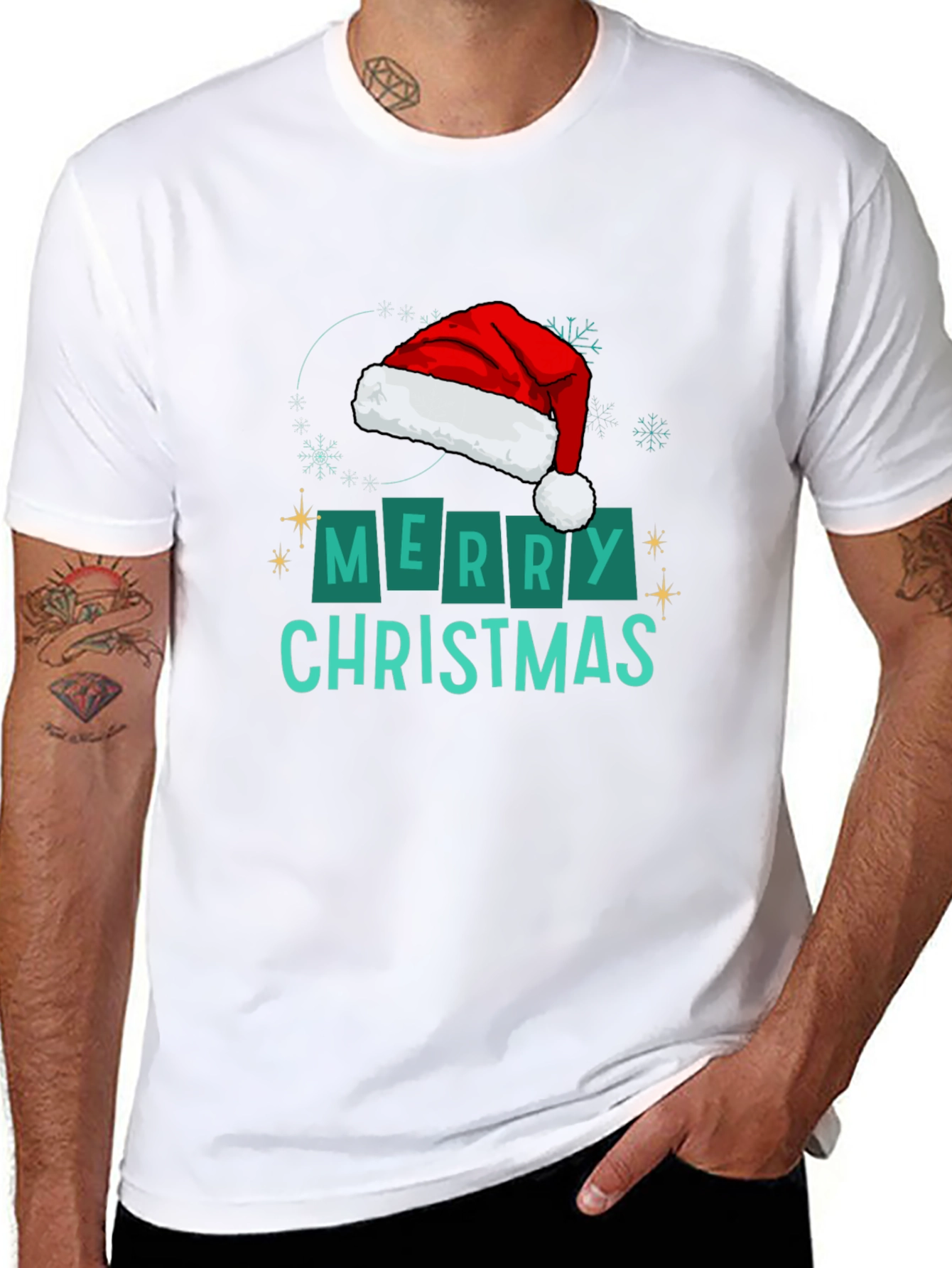 Merry Christmas Graphic T-Shirt
