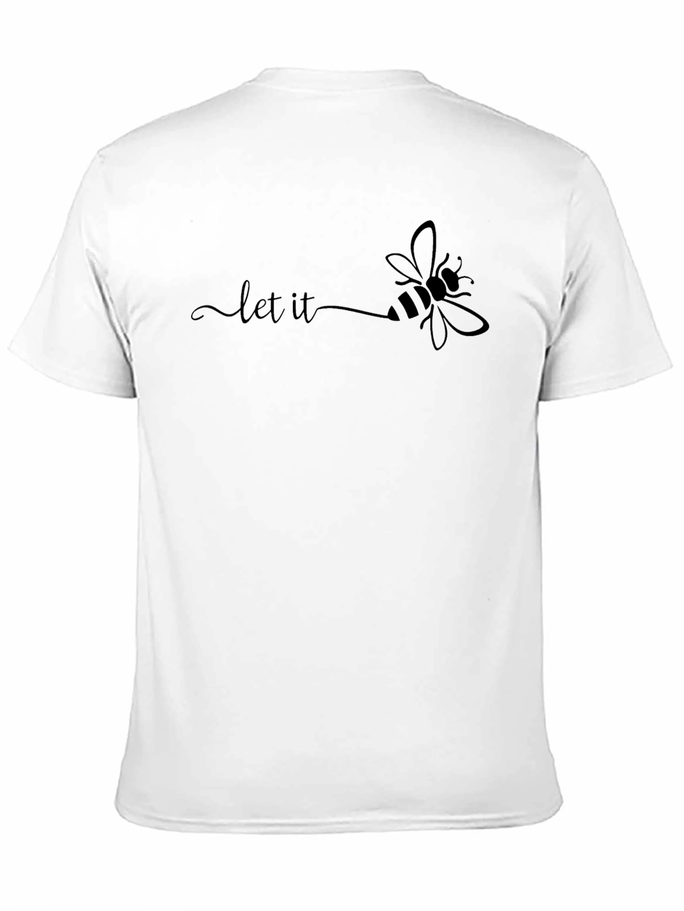Let It Bee Graphic T-Shirt - Unisex Crew Neck