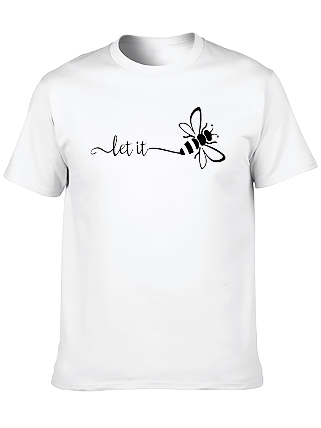 Let It Bee Graphic T-Shirt - Unisex Crew Neck