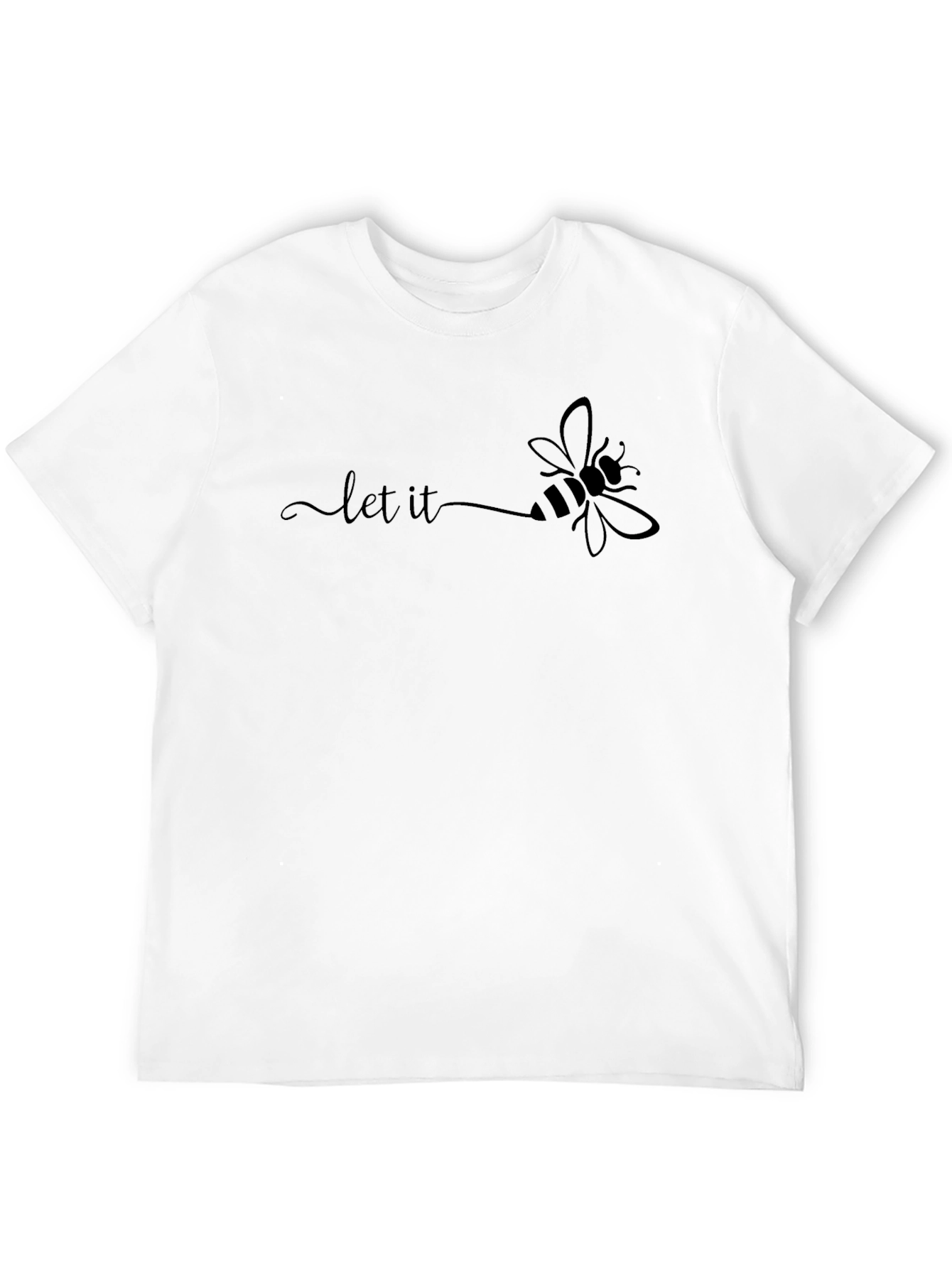 Let It Bee Graphic T-Shirt - Unisex Crew Neck