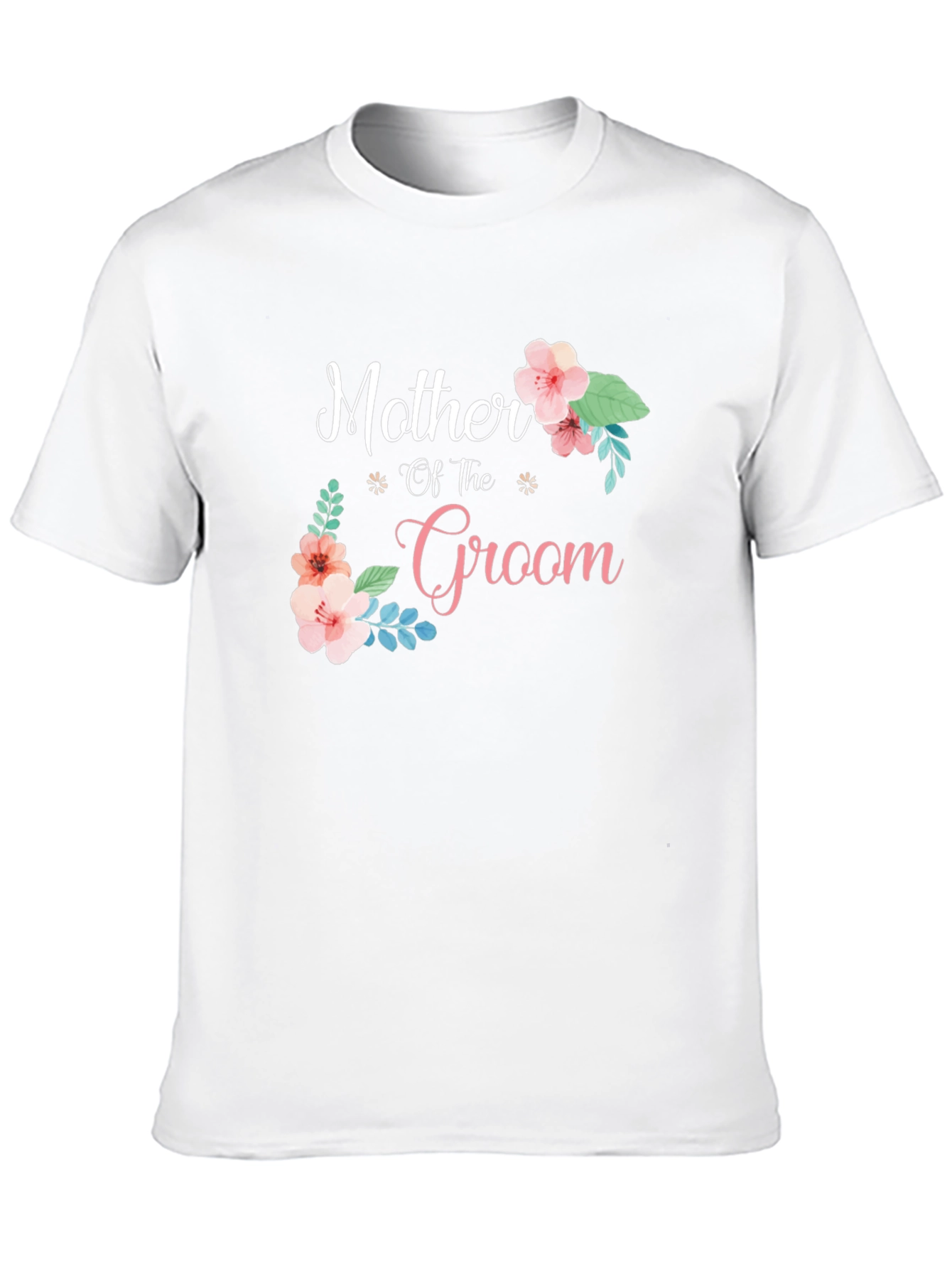 Mother of the Groom Floral T-Shirt