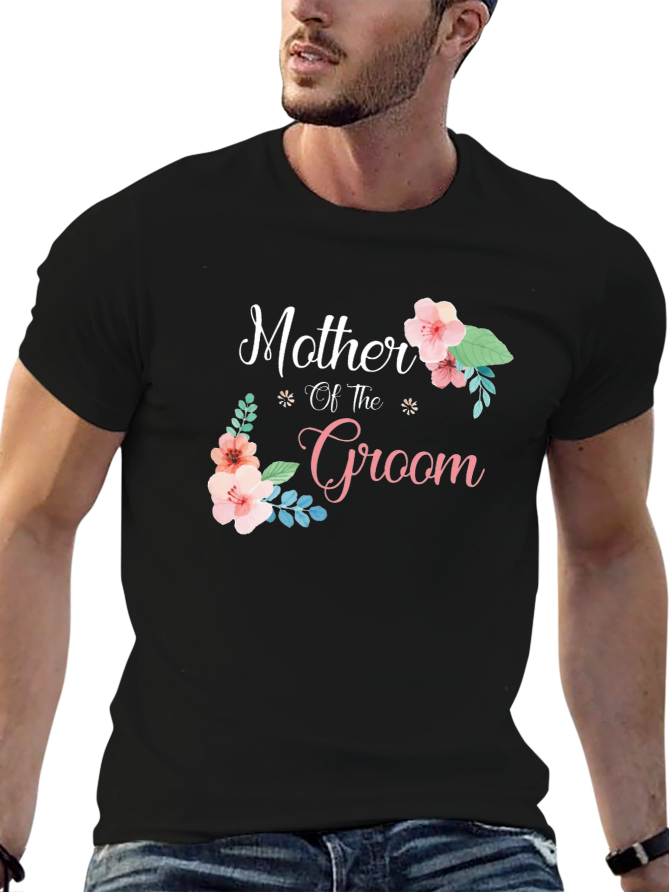 Mother of the Groom Floral T-Shirt