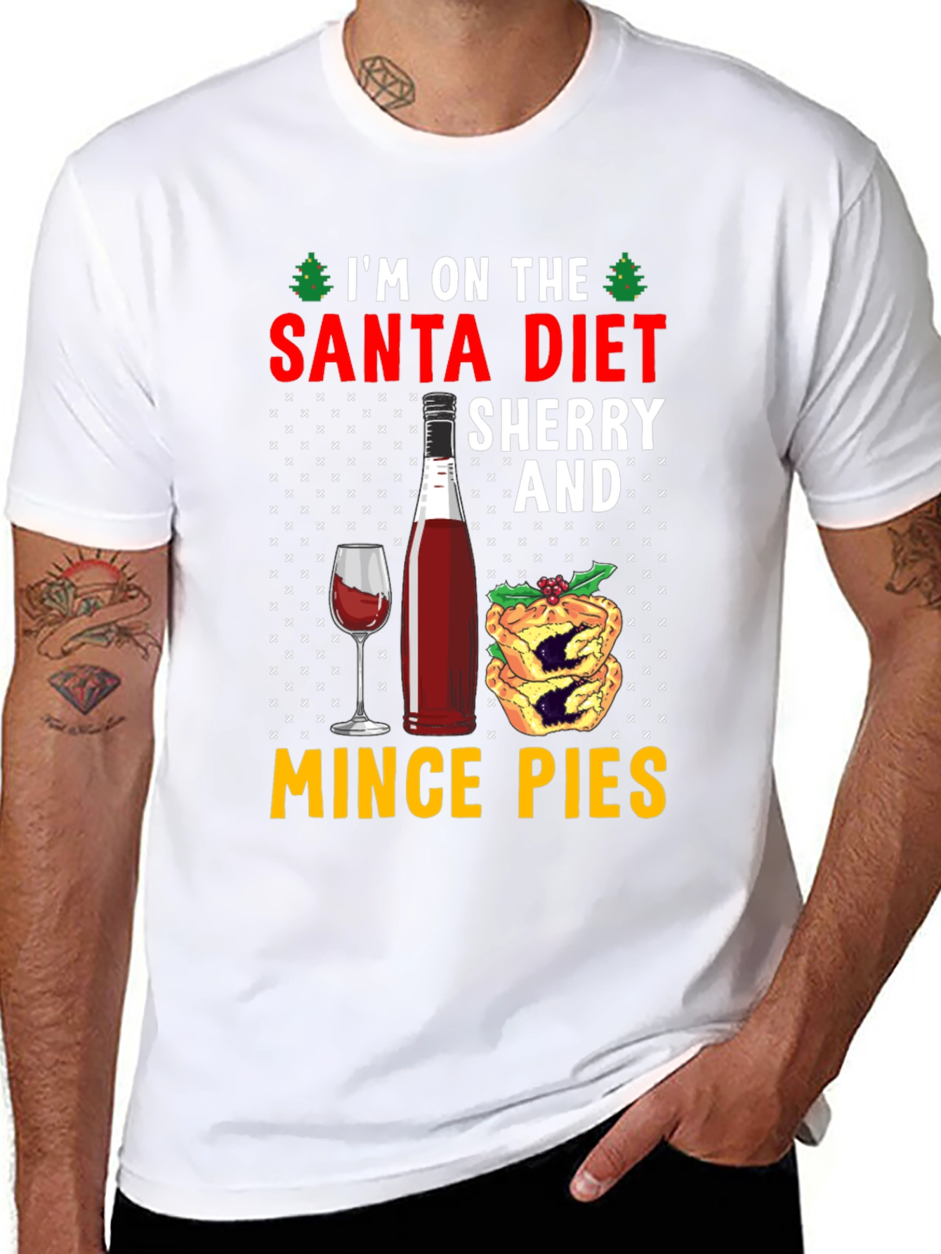 Santa Diet Christmas T-Shirt