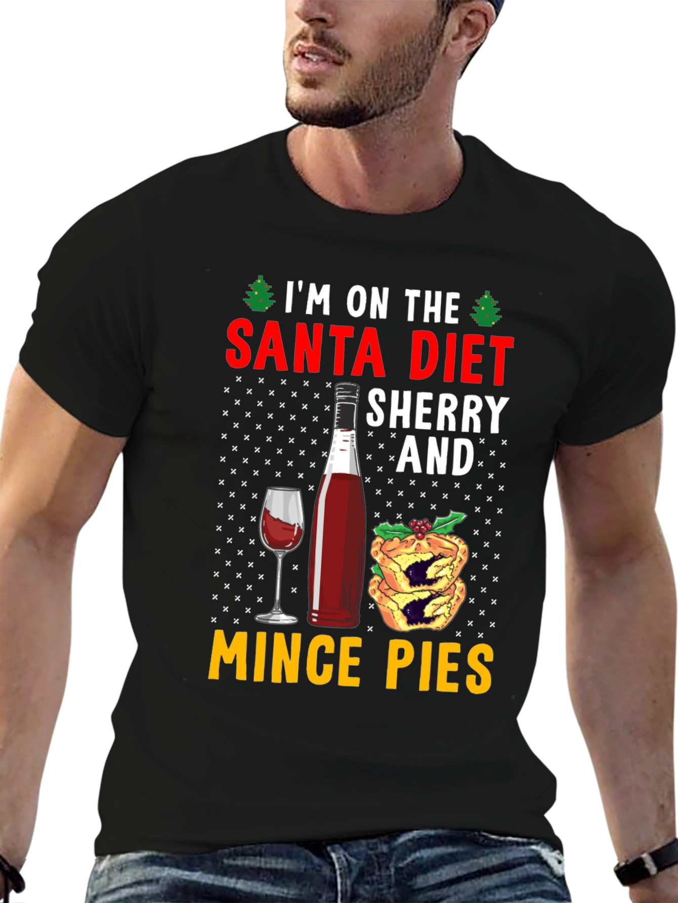 Santa Diet Christmas T-Shirt
