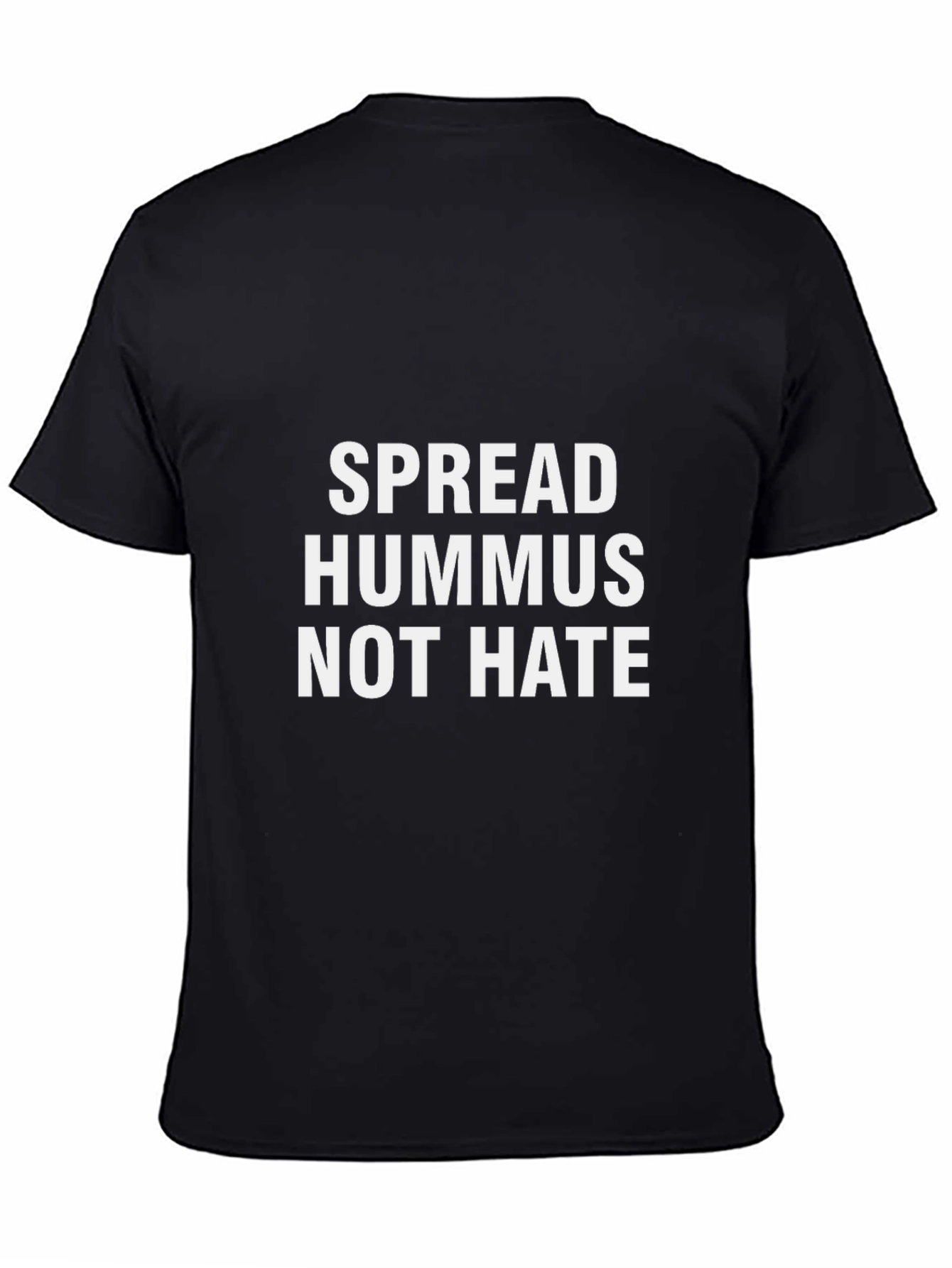 Spread Hummus Not Hate Graphic Tee
