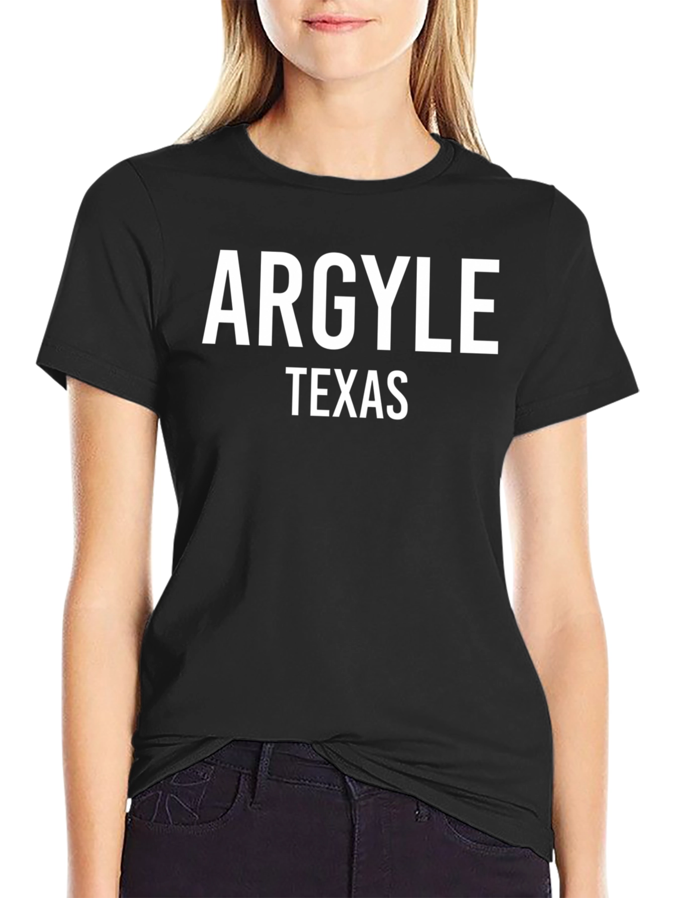 Argyle Texas Graphic T-Shirt - Classic Style