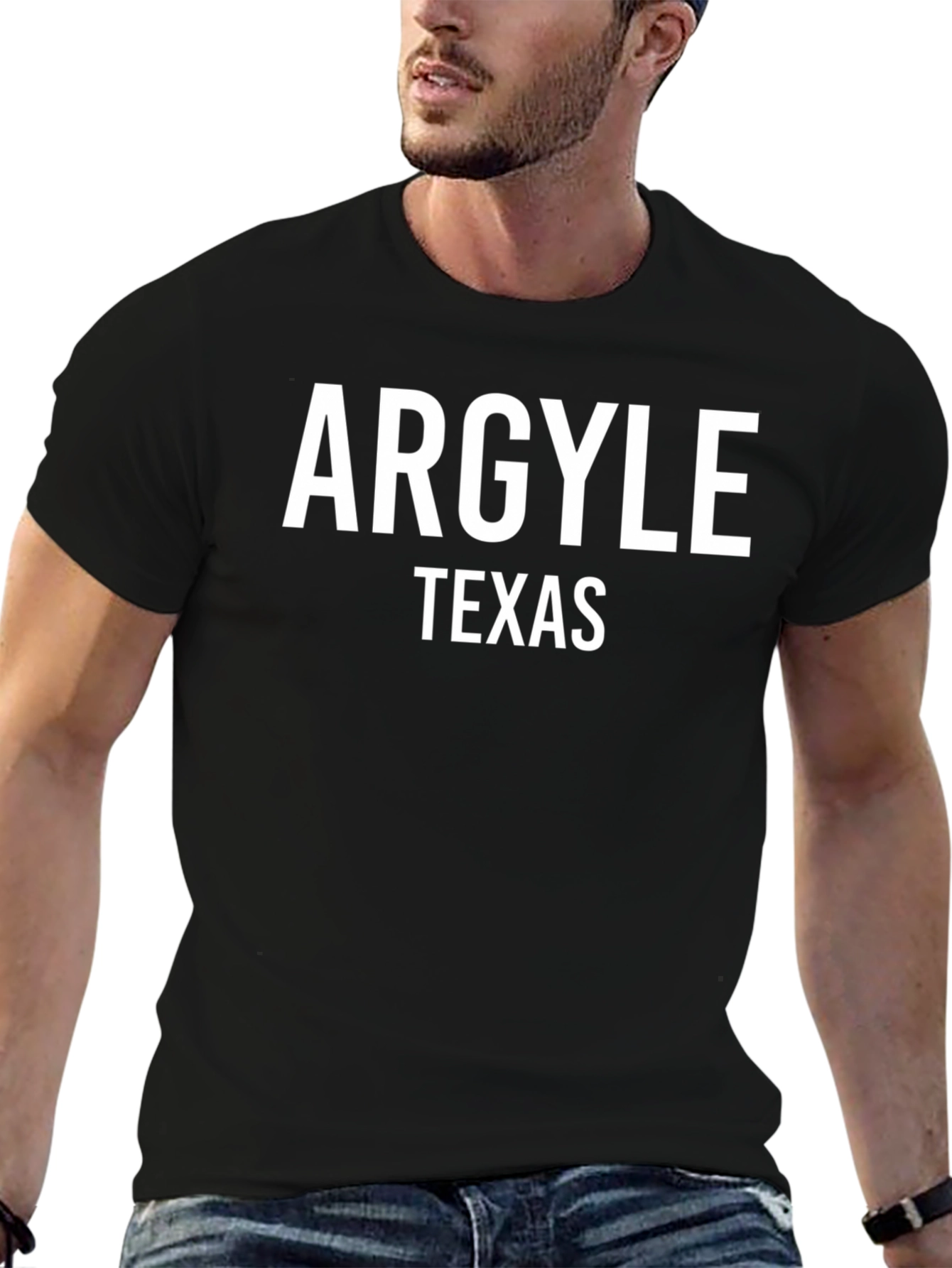 Argyle Texas Graphic T-Shirt - Classic Style