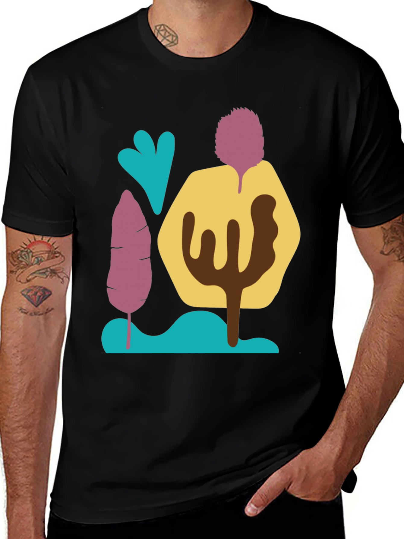 Abstract Nature T-Shirt