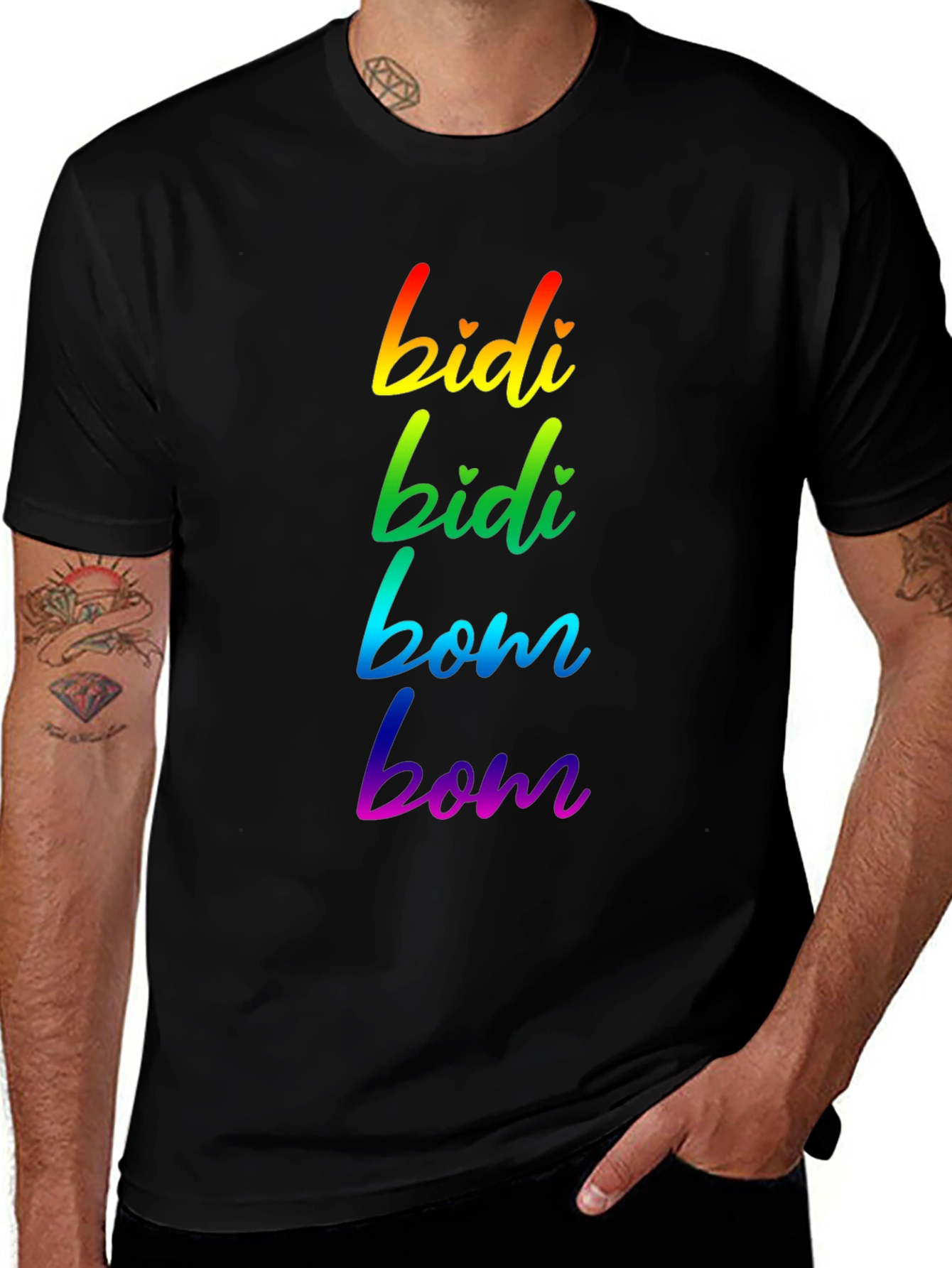 Rainbow Bidi Bom T-Shirt - Pride Apparel