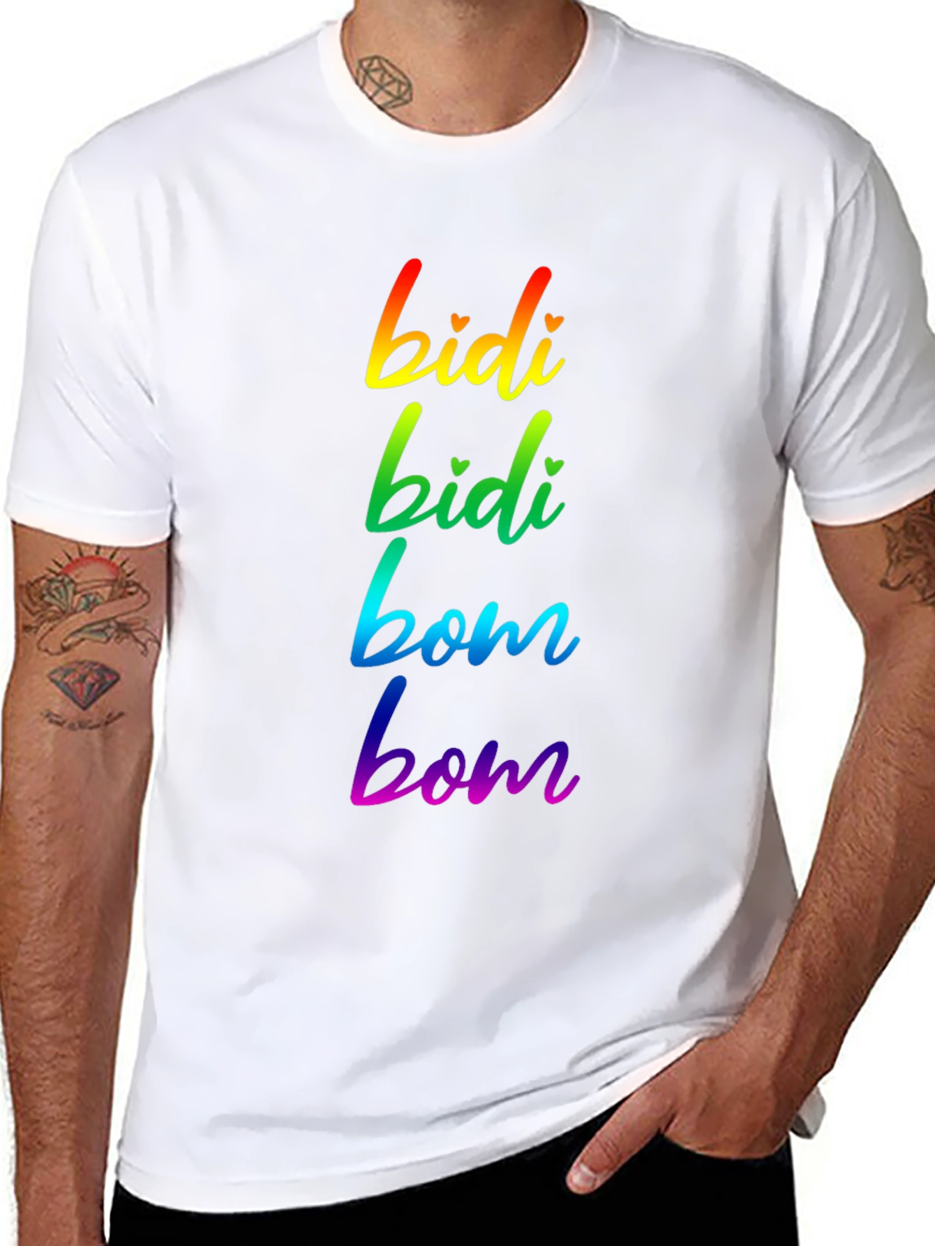 Rainbow Bidi Bom T-Shirt - Pride Apparel