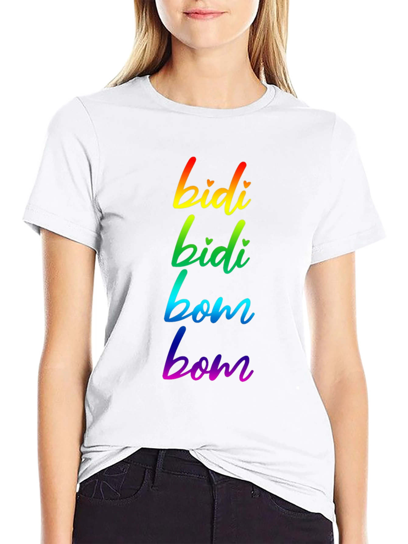 Rainbow Bidi Bom T-Shirt - Pride Apparel
