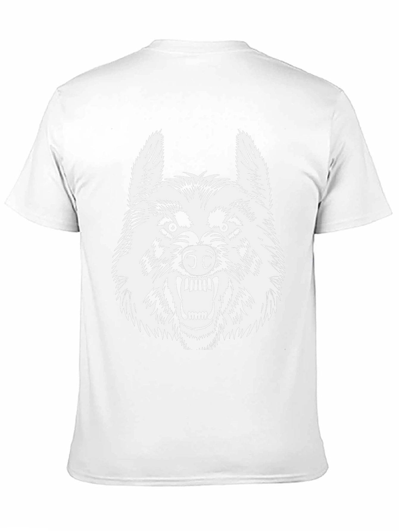 Wolf Graphic T-Shirt - Fierce Black Tee
