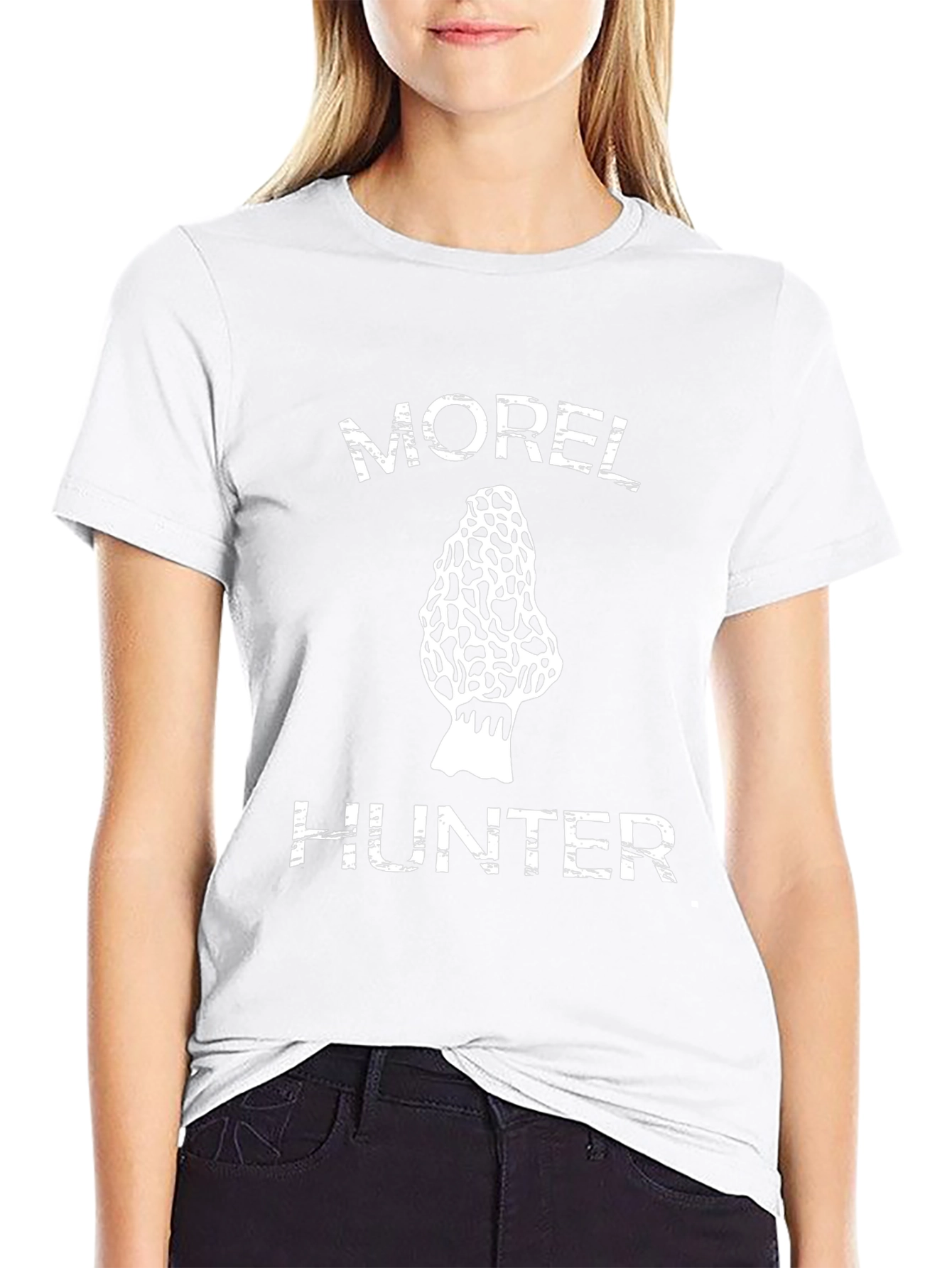Morel Hunter Graphic T-Shirt - Black
