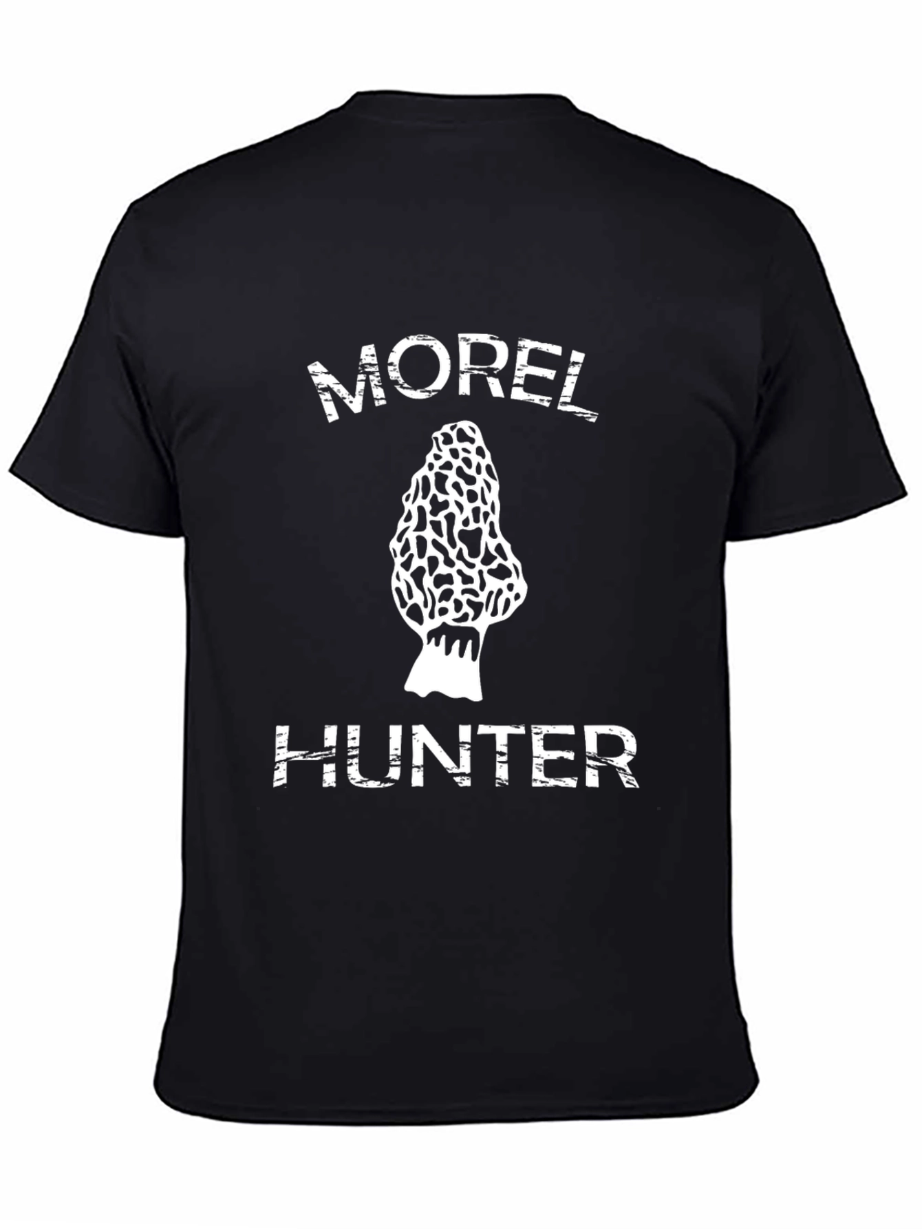 Morel Hunter Graphic T-Shirt - Black
