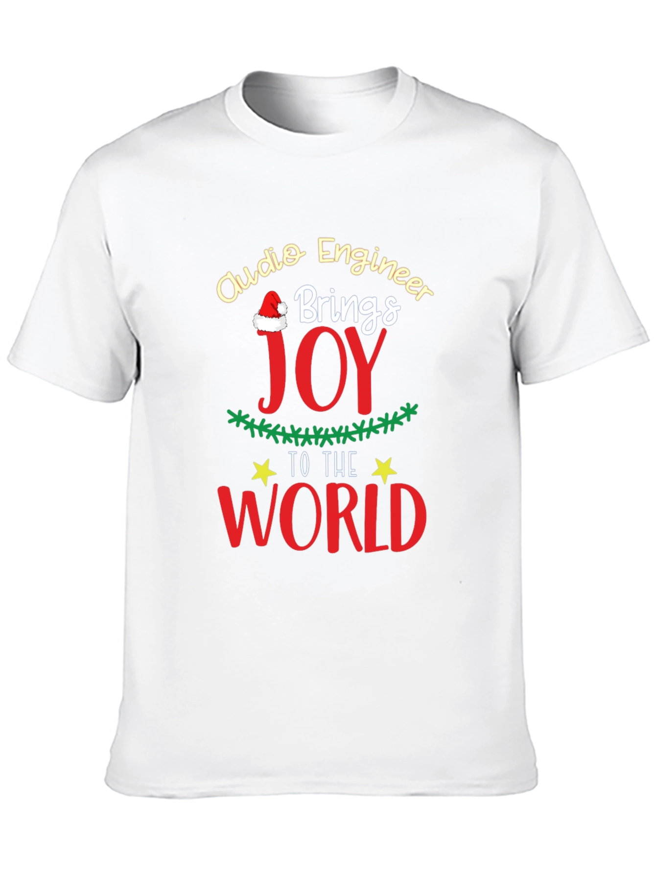 Audio Engineer Christmas Joy T-Shirt