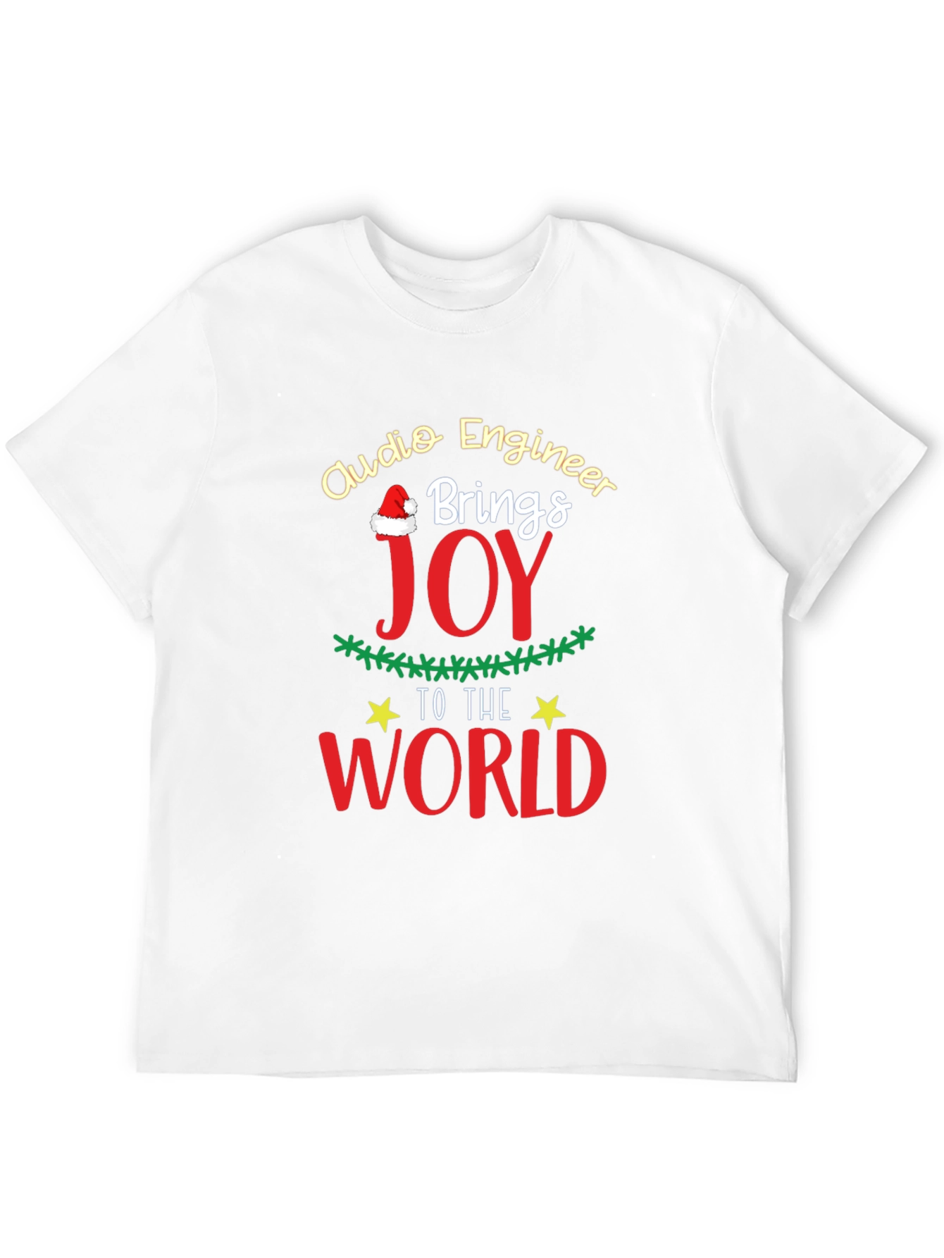 Audio Engineer Christmas Joy T-Shirt
