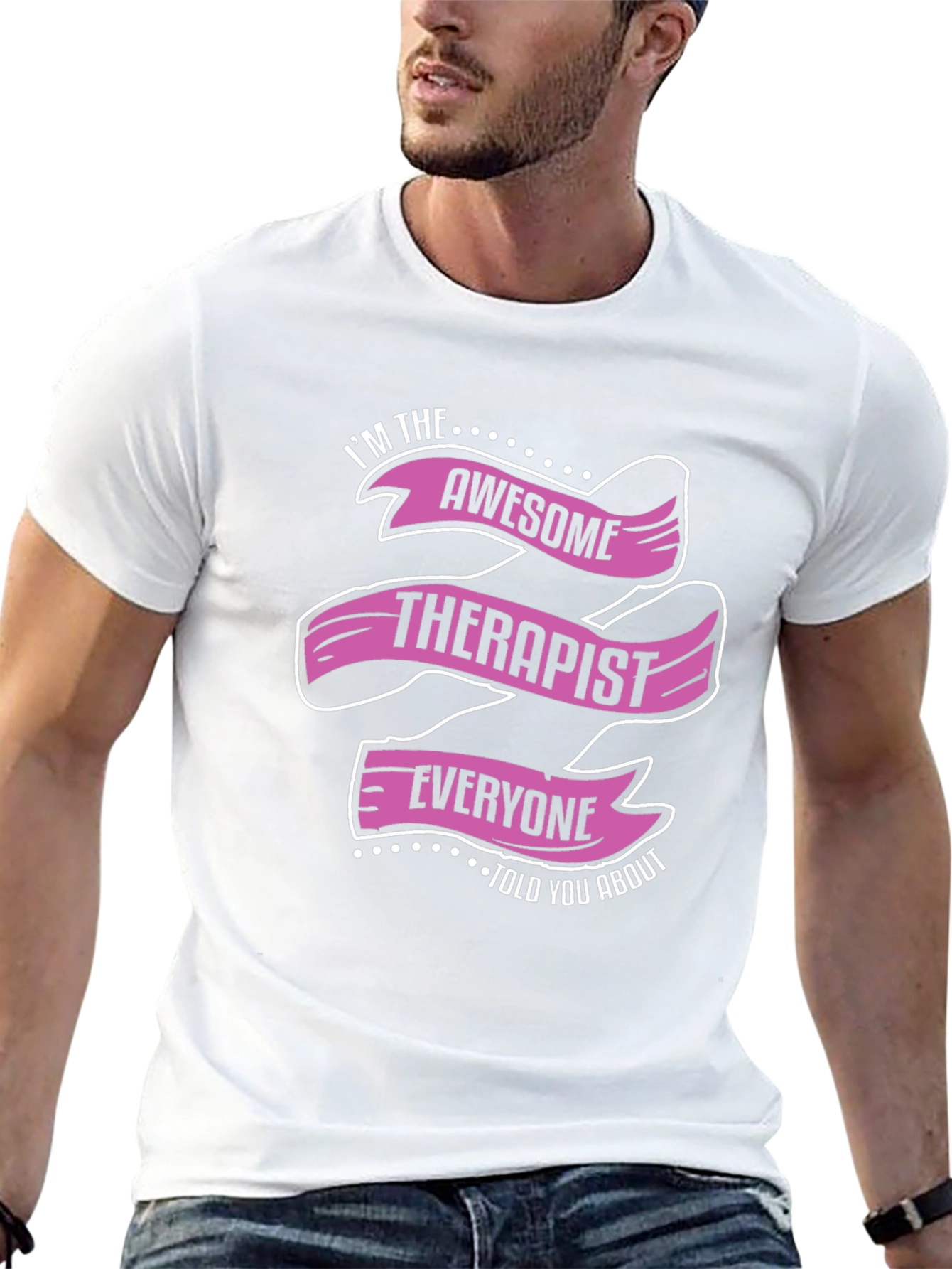 Awesome Therapist Graphic Tee