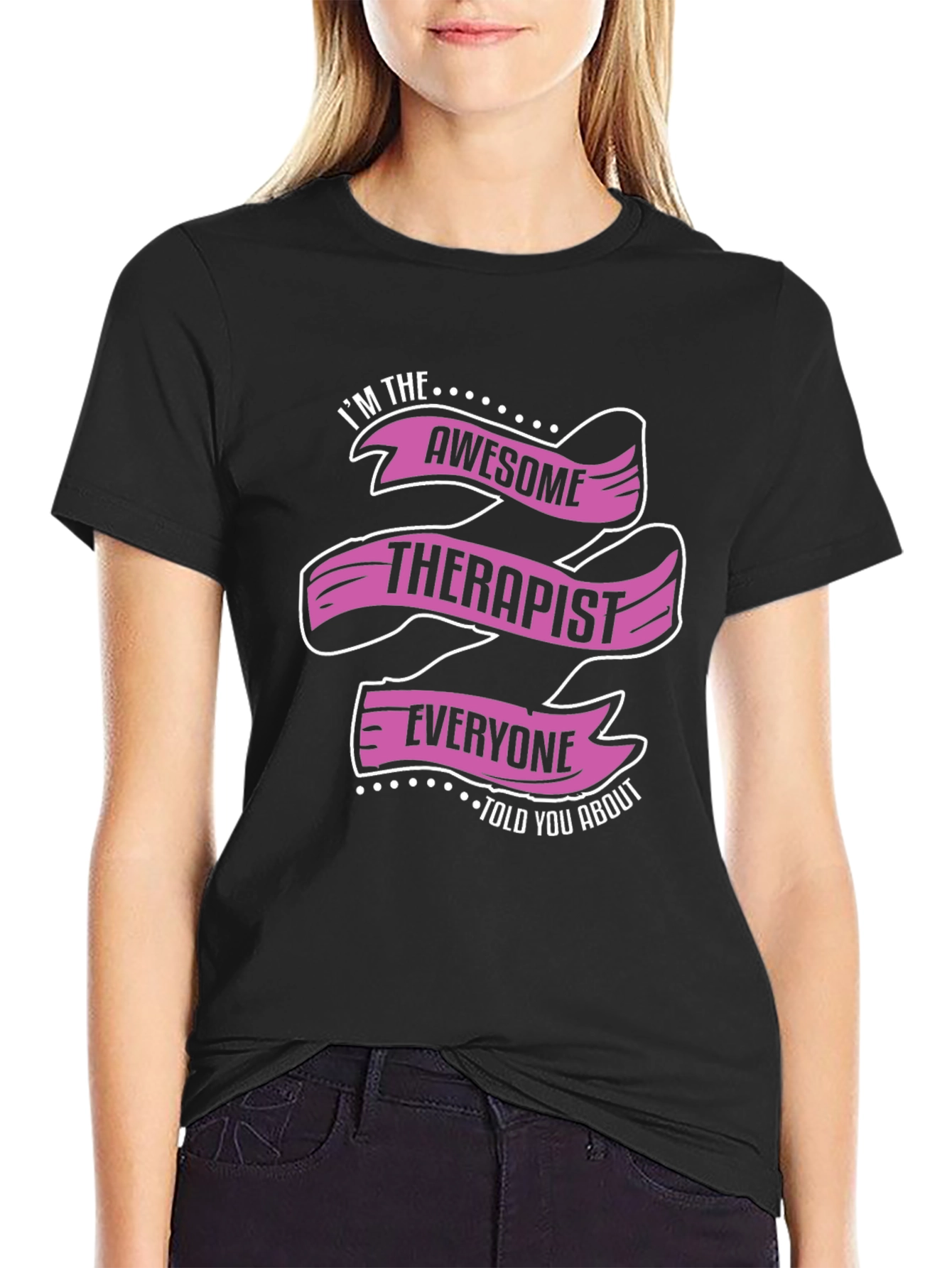 Awesome Therapist Graphic Tee
