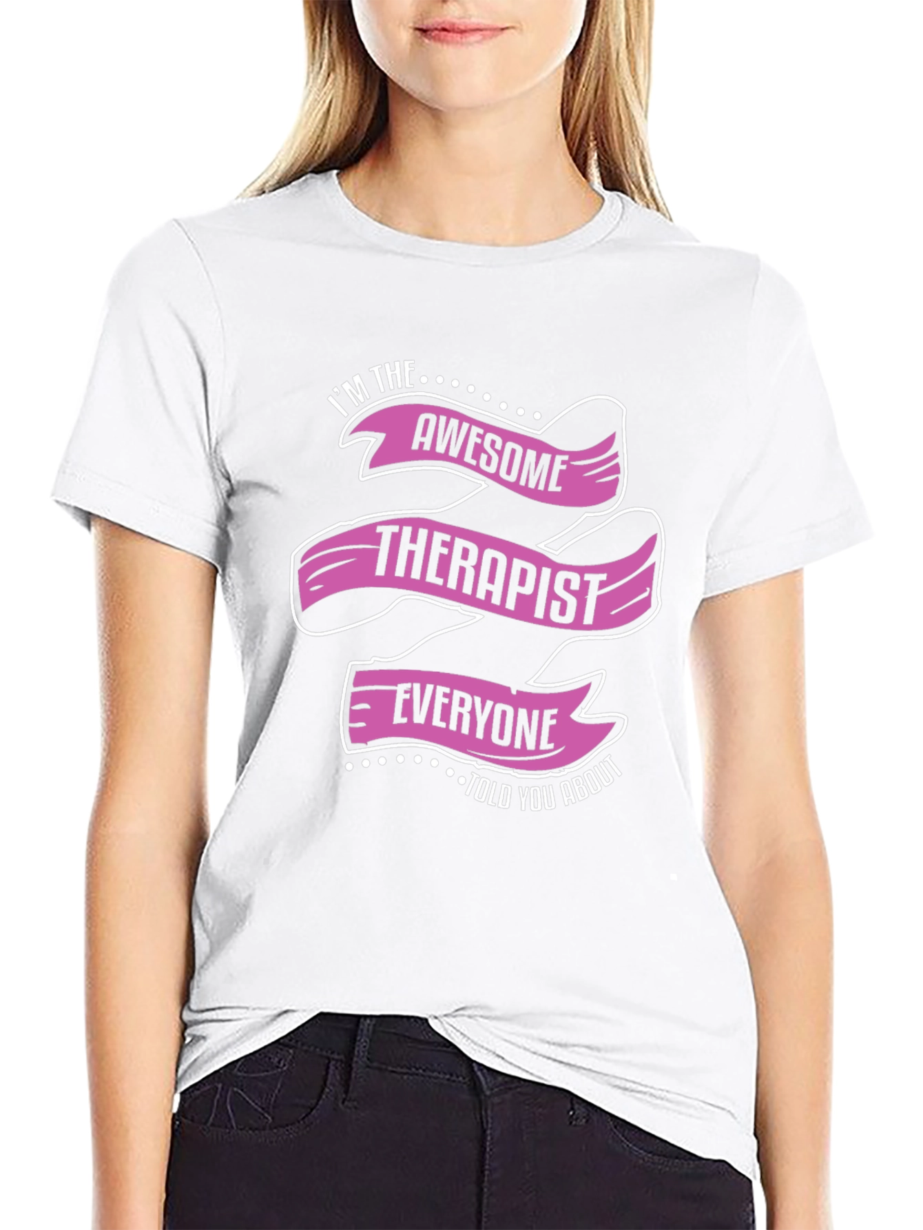 Awesome Therapist Graphic Tee