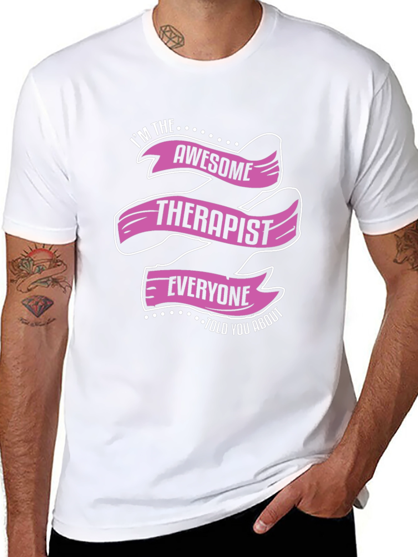 Awesome Therapist Graphic Tee