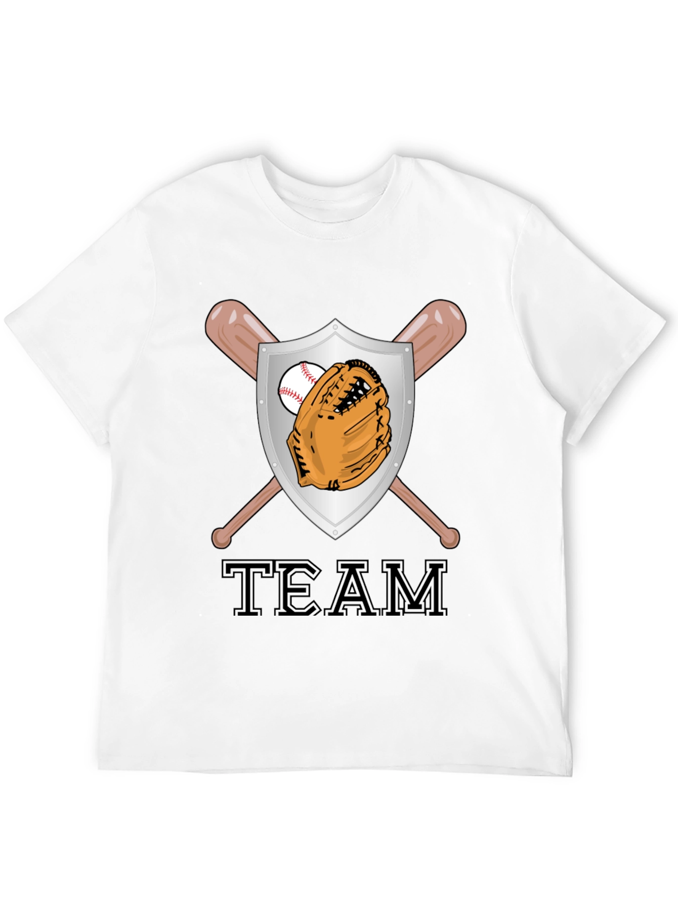 Baseball Team Shield Graphic Tee
