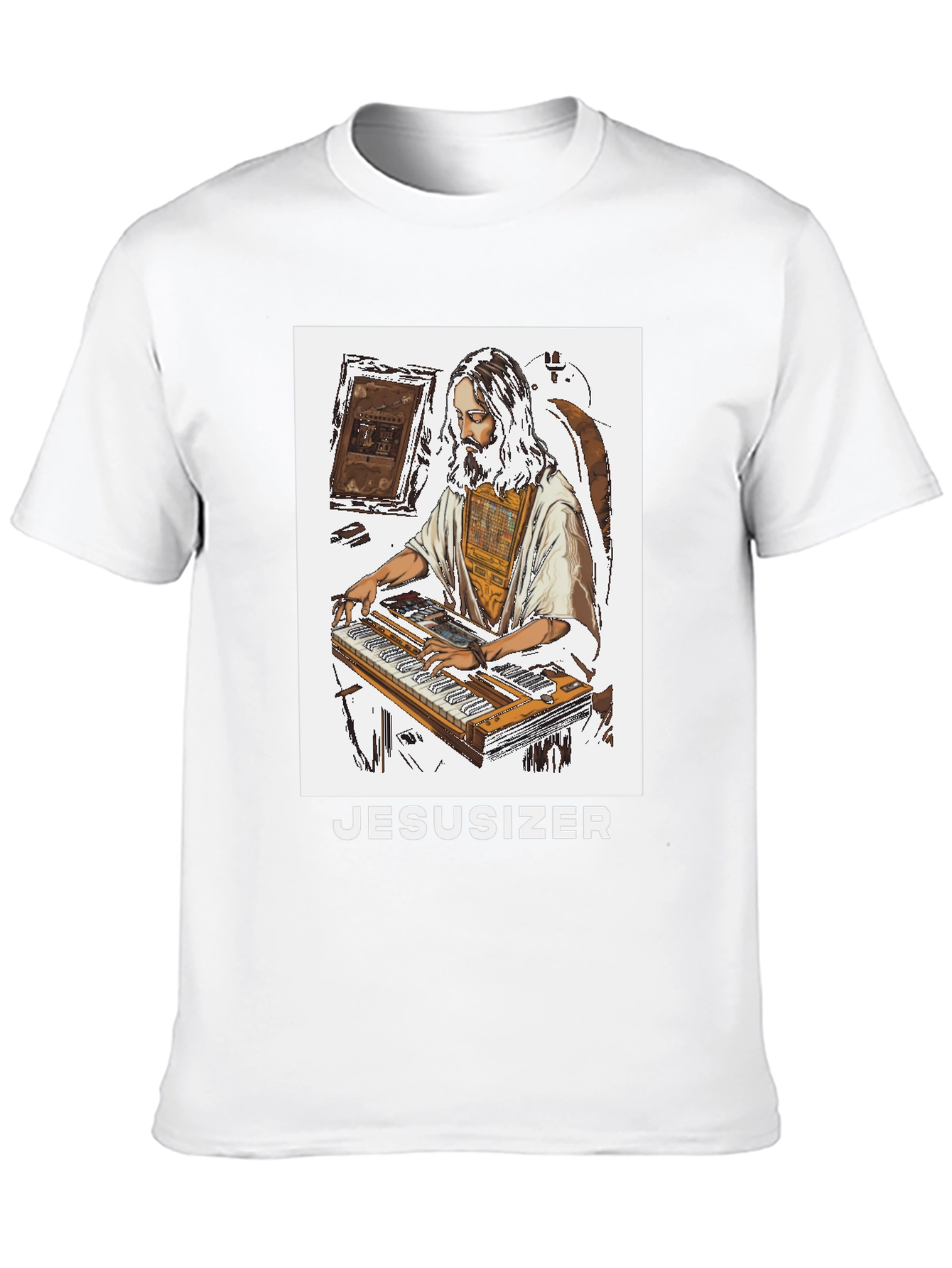Jesusizer Black T-Shirt - Unique Design