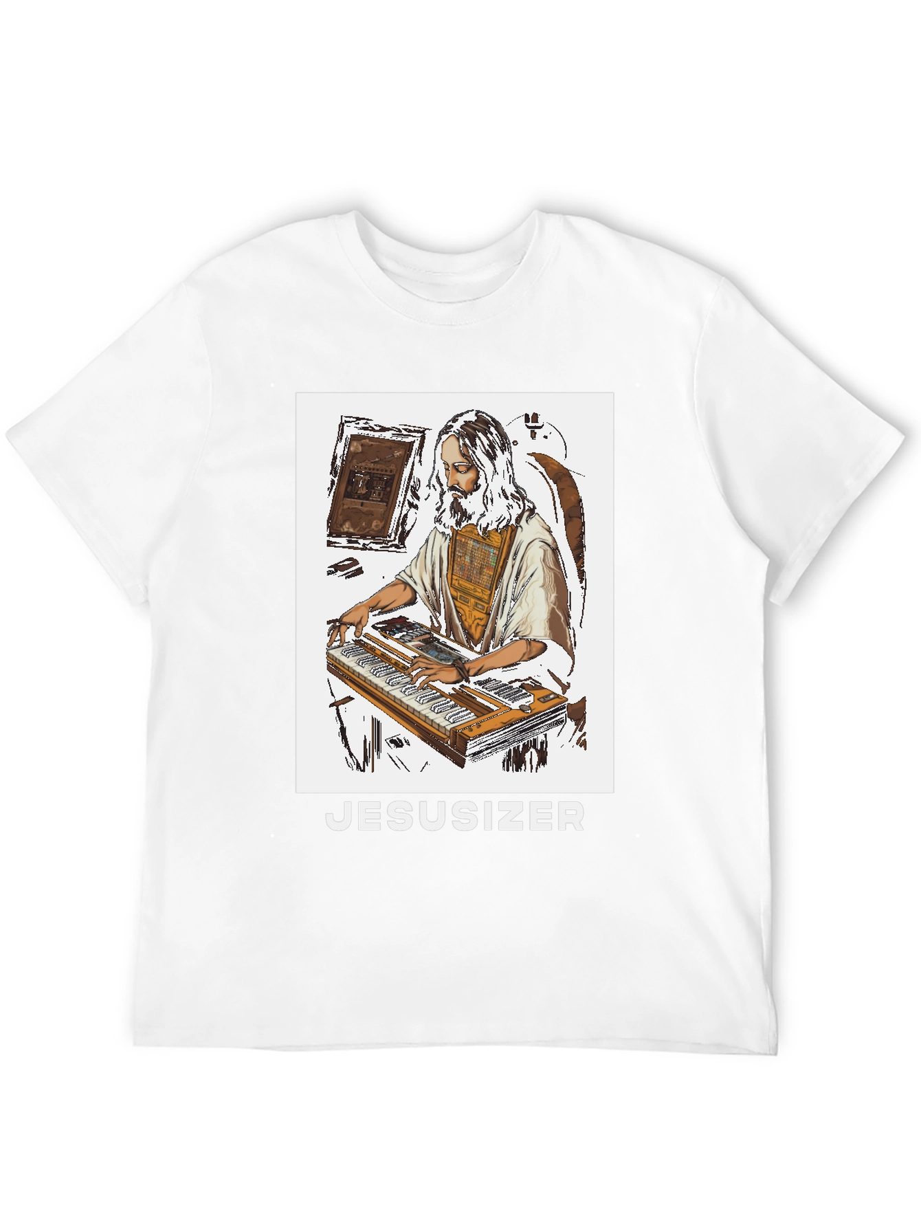Jesusizer Black T-Shirt - Unique Design
