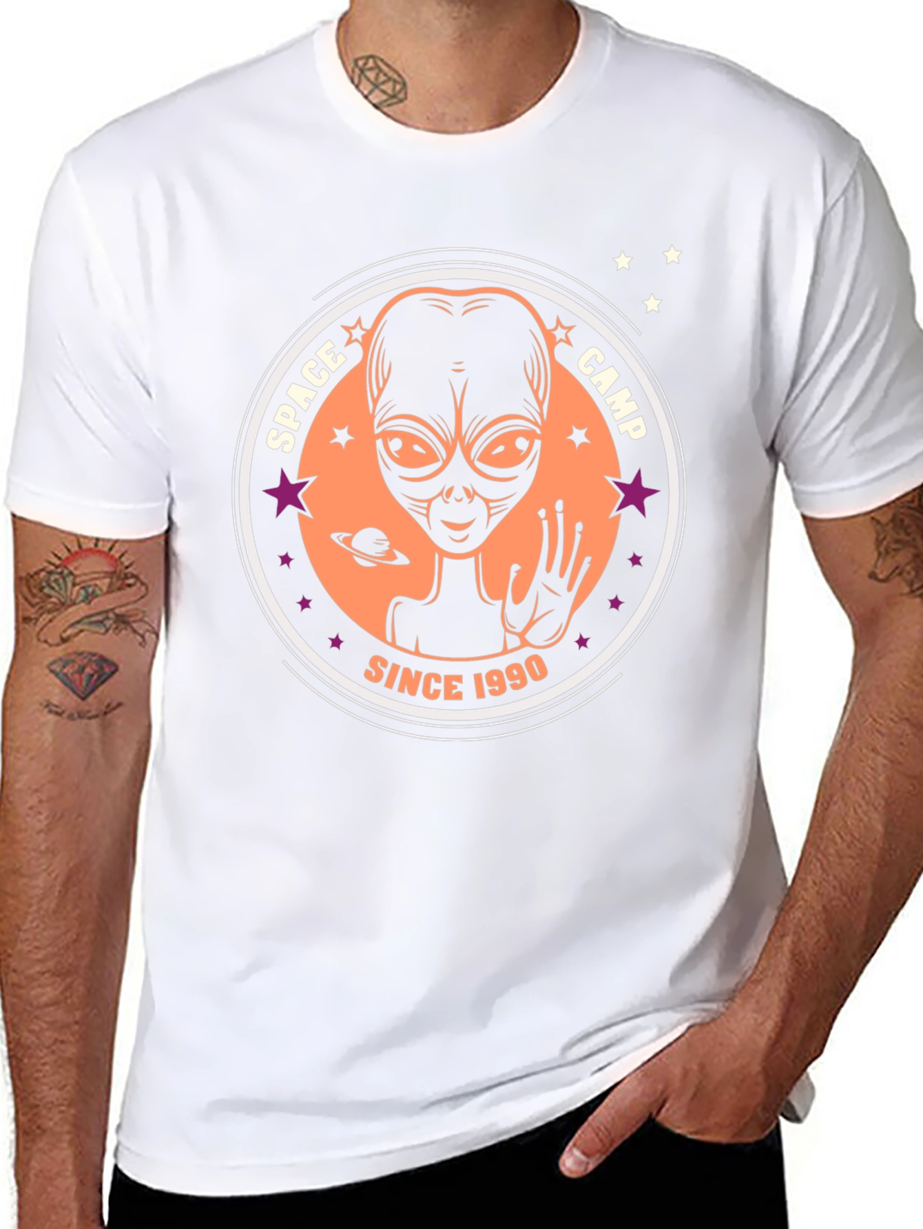Space Camp Alien Graphic T-Shirt - Since 1990