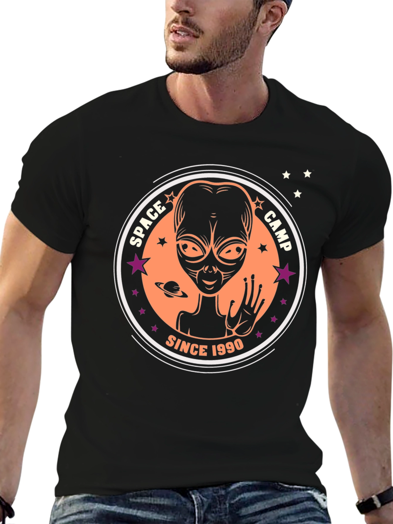 Space Camp Alien Graphic T-Shirt - Since 1990