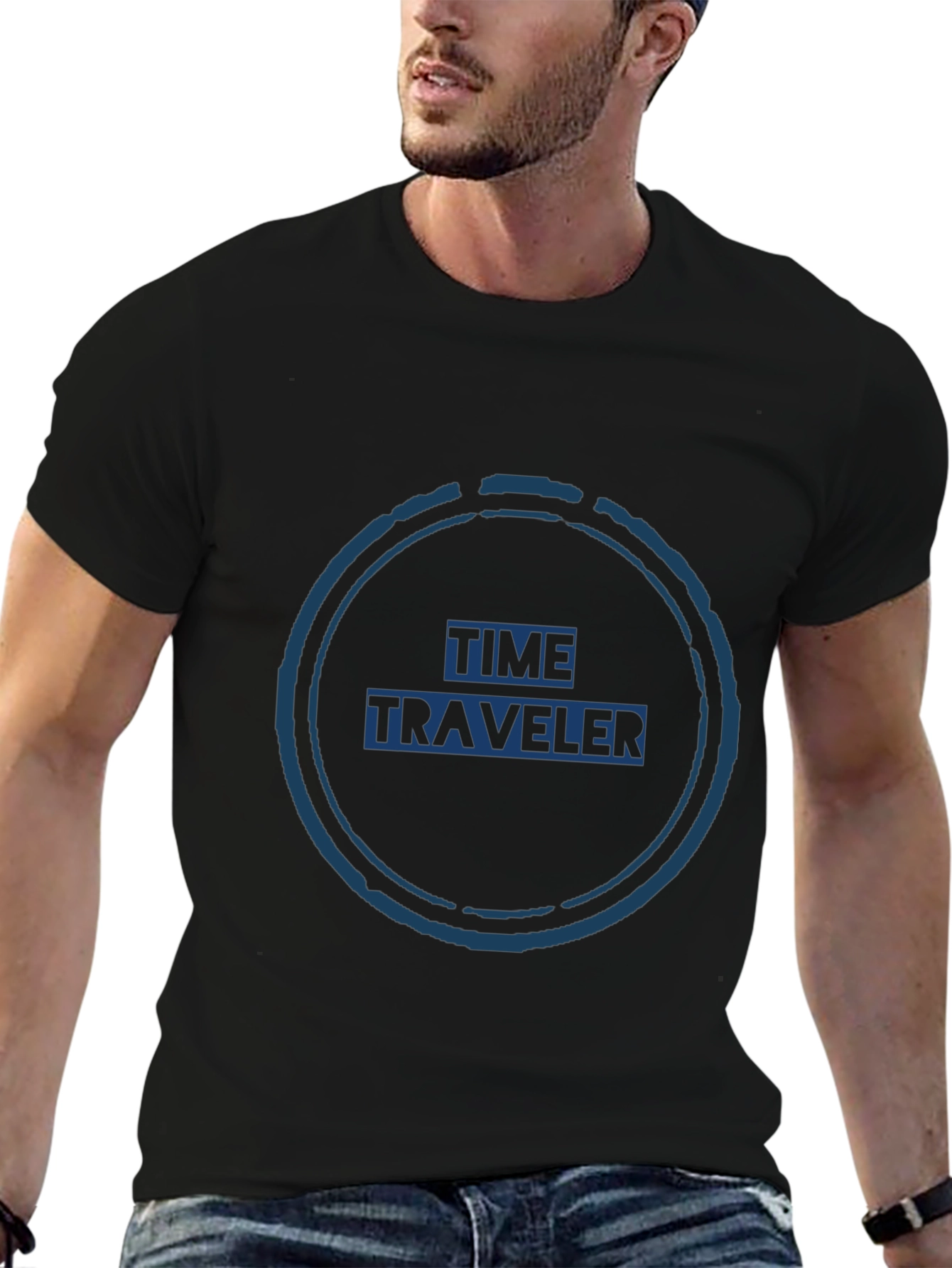 Time Traveler Graphic T-Shirt - Cool Design