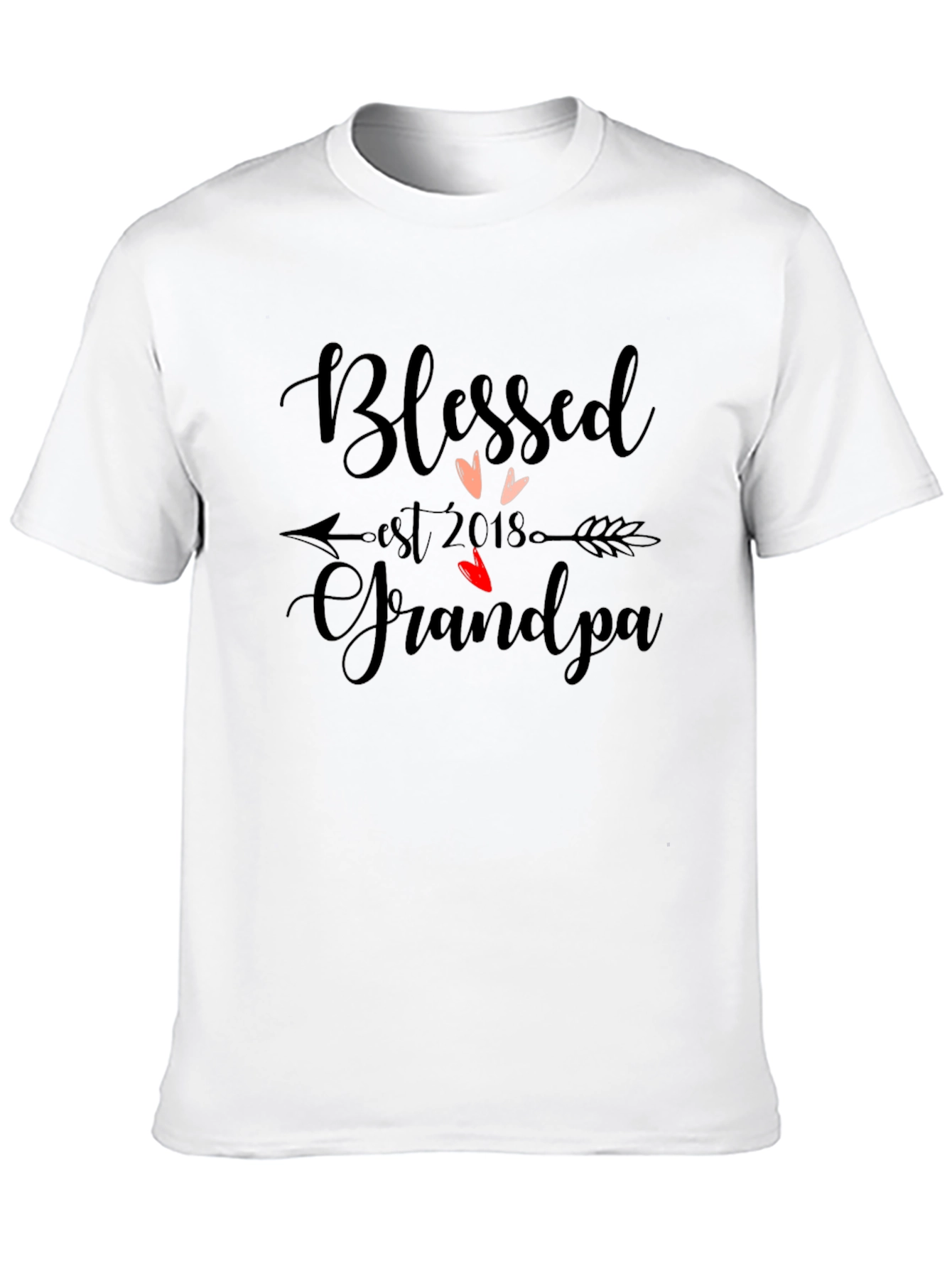 Blessed Grandpa Est. 2018 T-Shirt