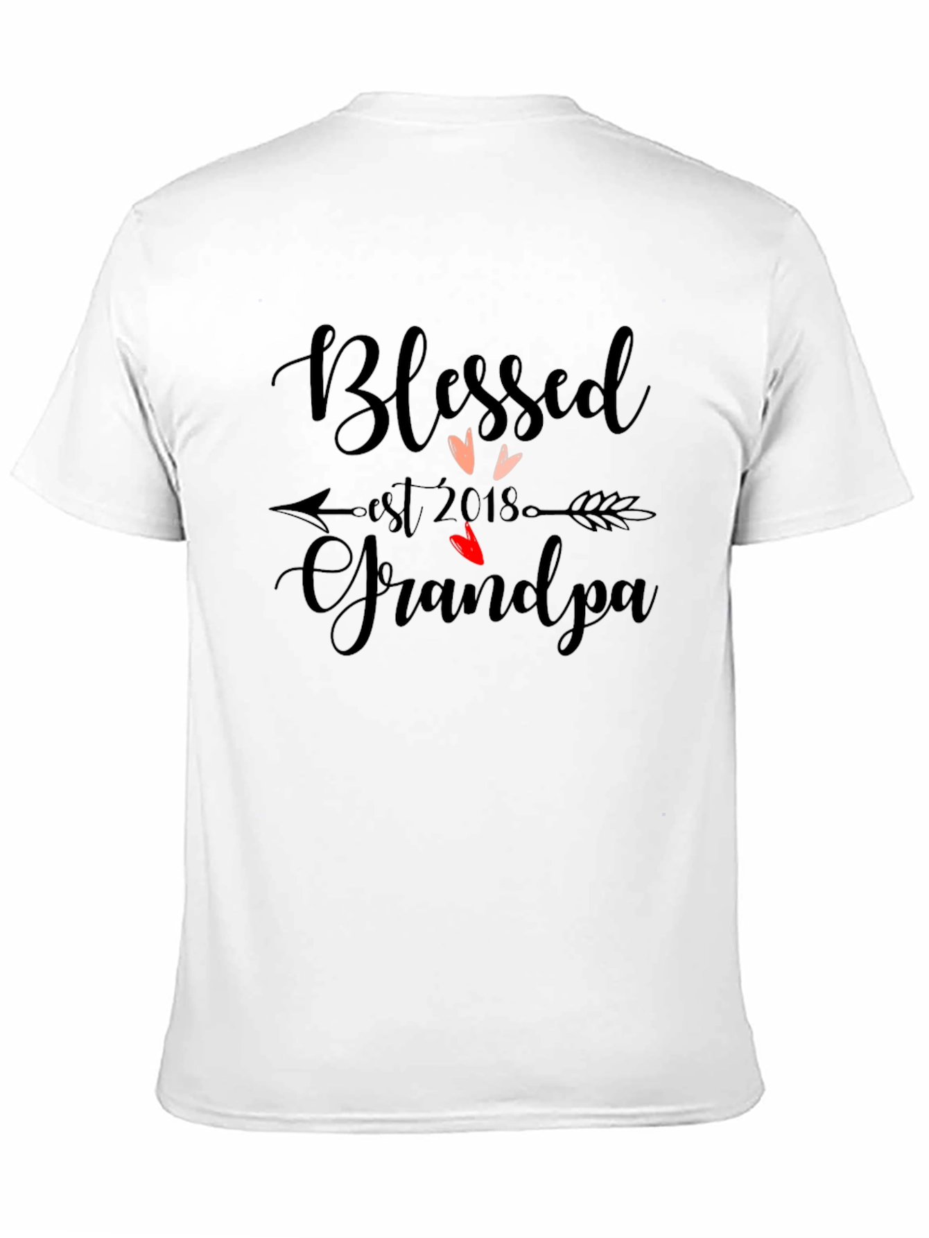 Blessed Grandpa Est. 2018 T-Shirt