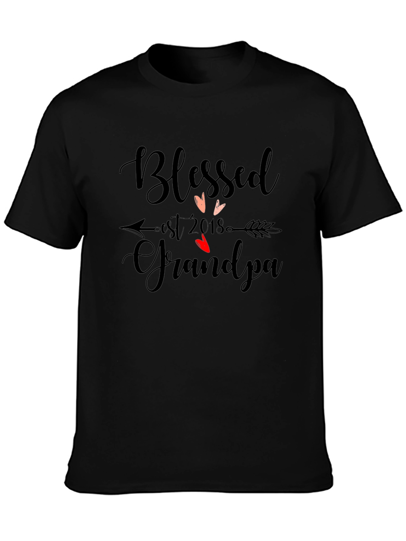 Blessed Grandpa Est. 2018 T-Shirt