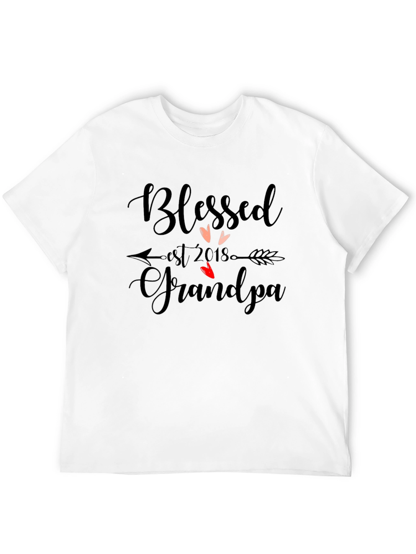 Blessed Grandpa Est. 2018 T-Shirt