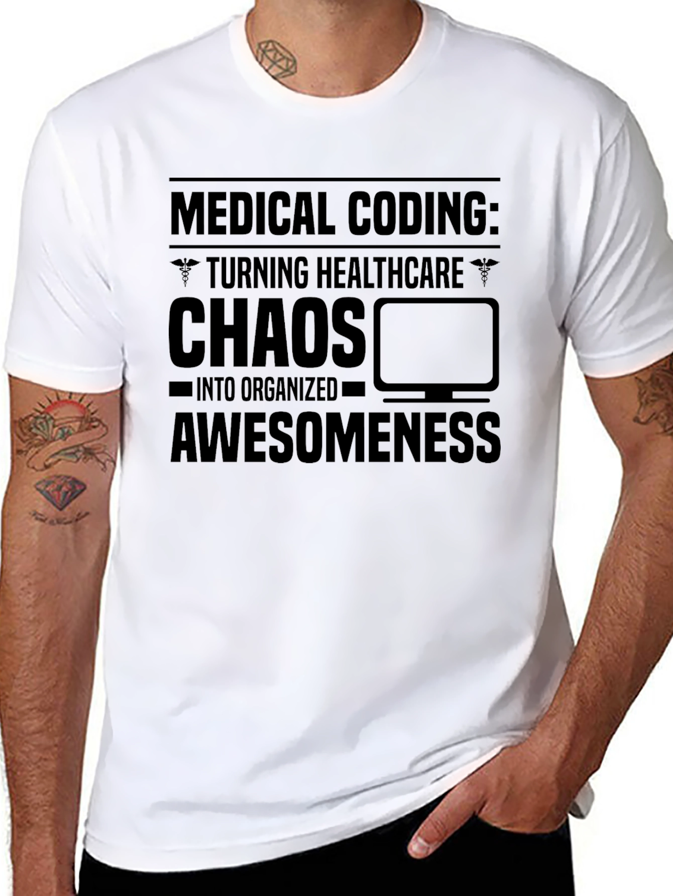 Medical Coding Healthcare Chaos T-Shirt