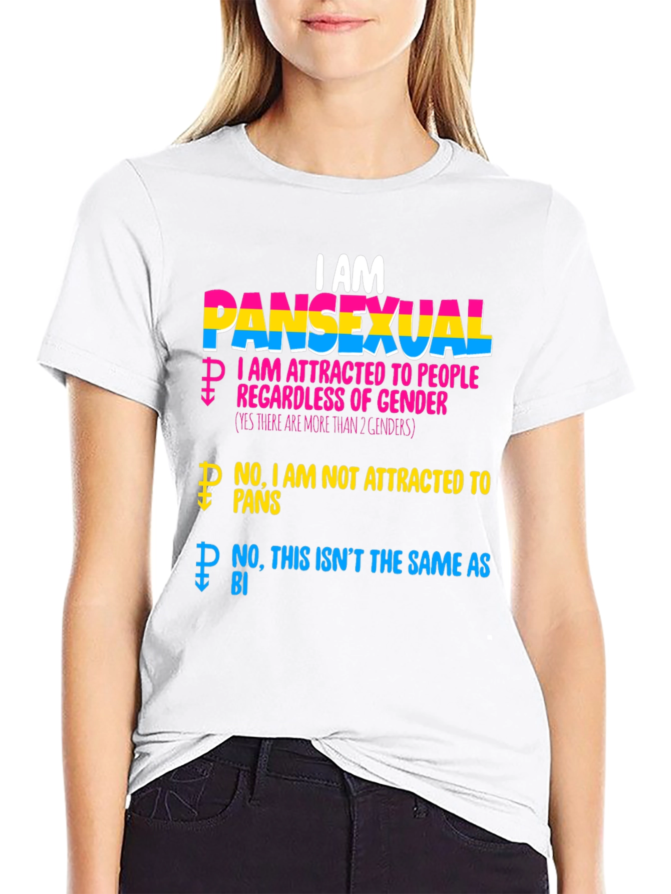 I AM Pansexual Pride T-Shirt Gender Inclusive