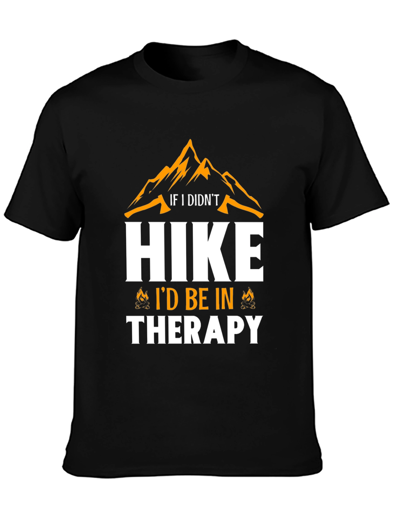 Hiking Therapy T-Shirt - Outdoor Adventure Tee