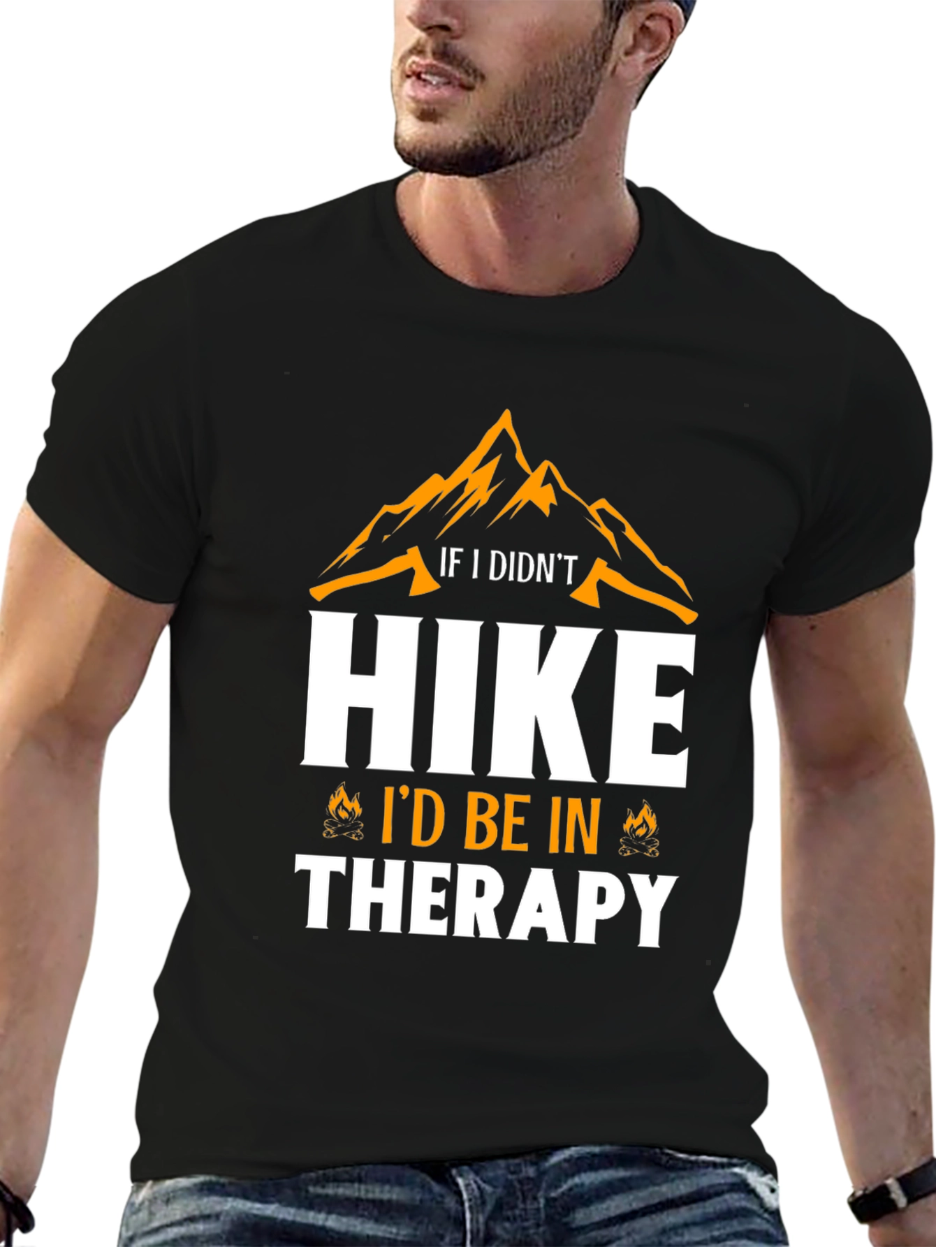 Hiking Therapy T-Shirt - Outdoor Adventure Tee