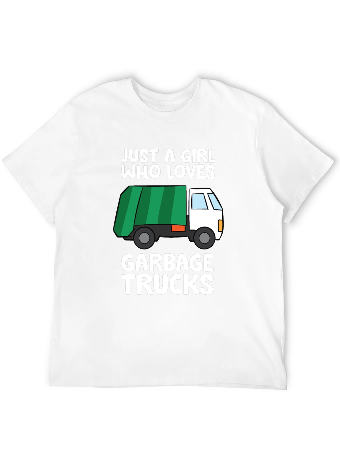 Garbage Truck Lover T-Shirt - Just a Girl