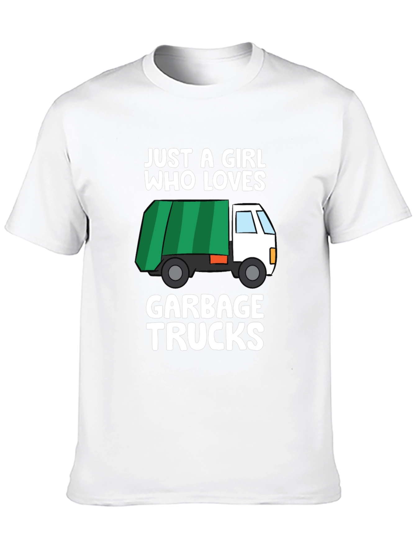 Garbage Truck Lover T-Shirt - Just a Girl