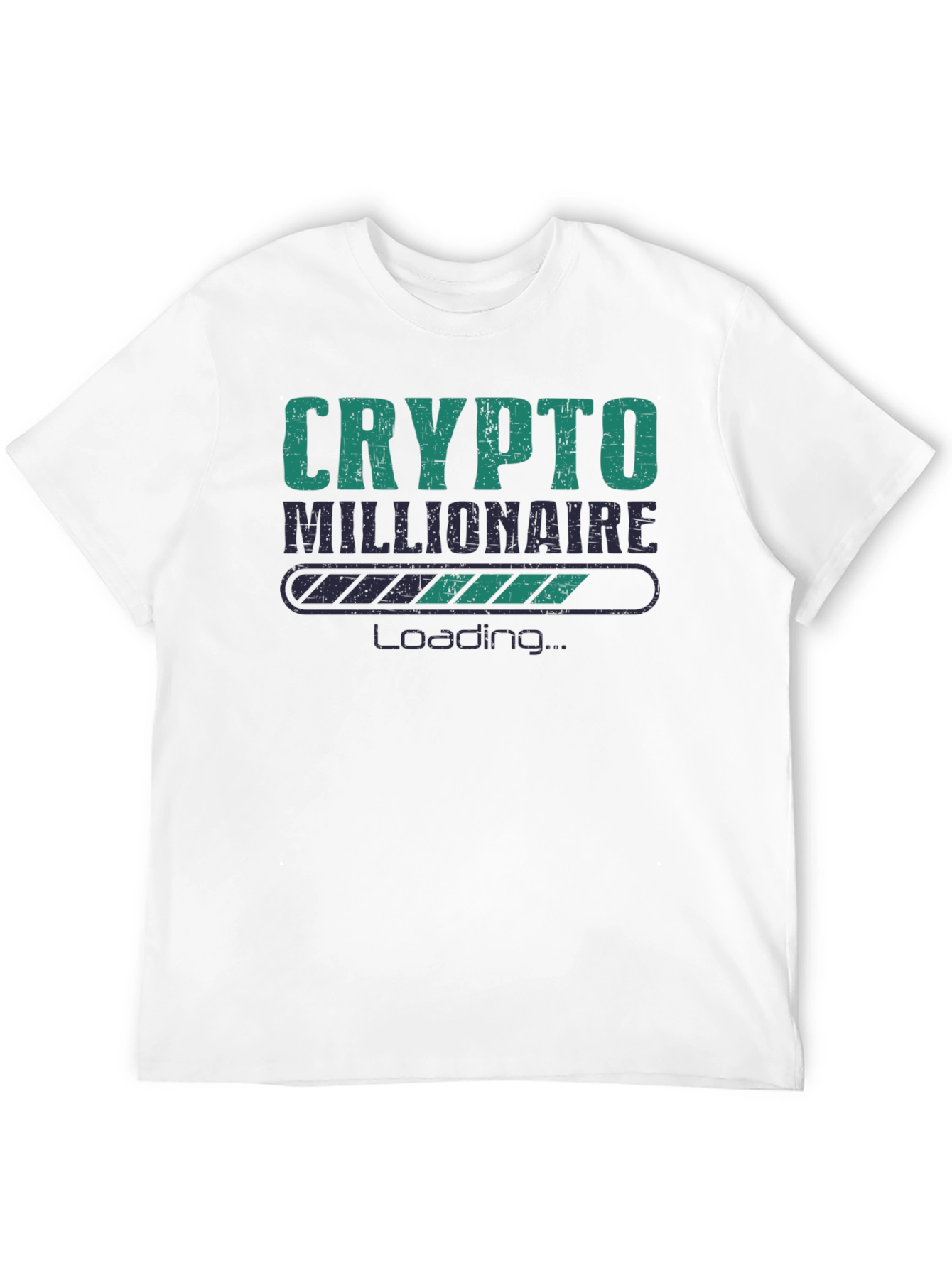 Crypto Millionaire Loading T-Shirt - Black