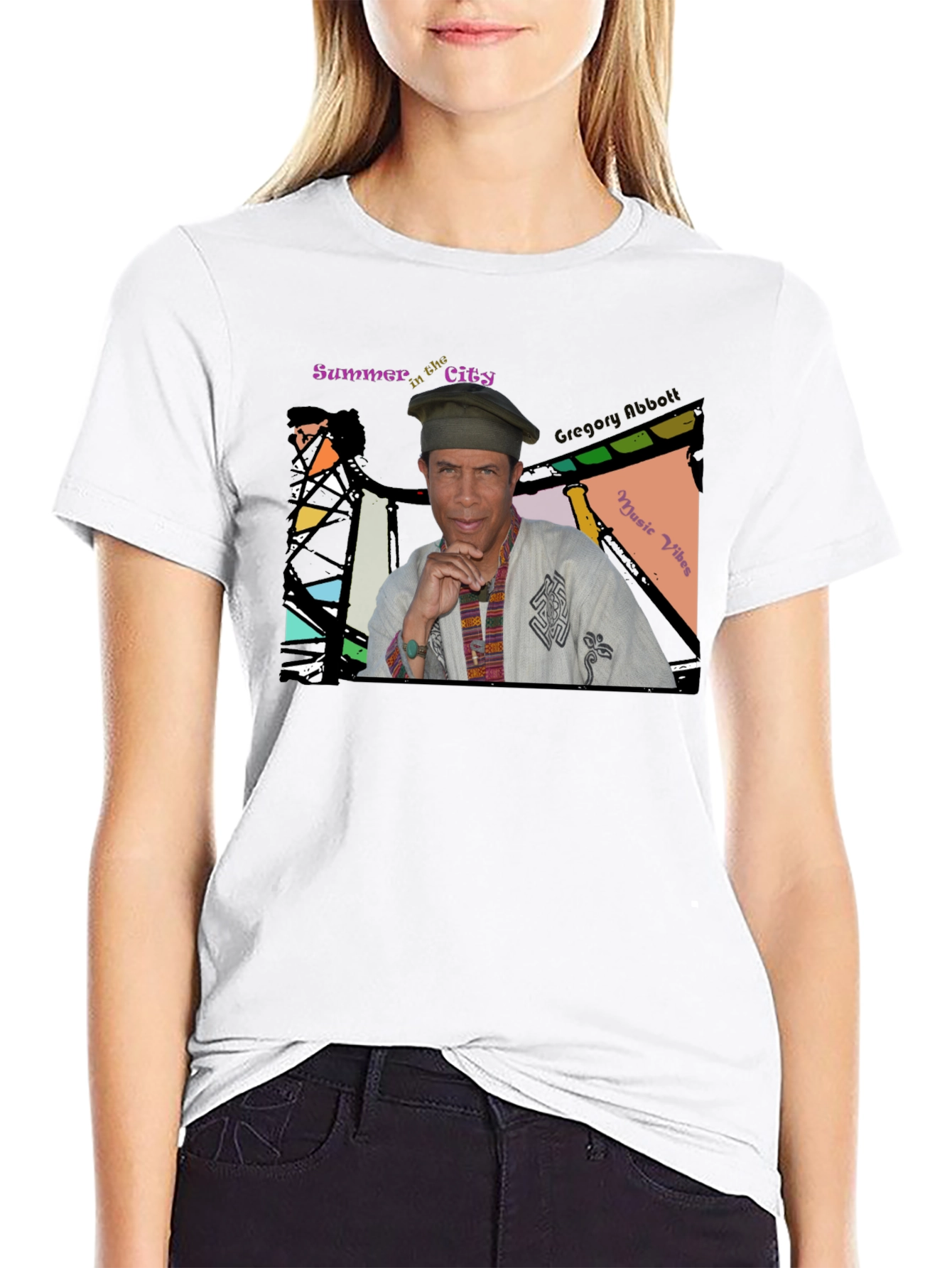 Summer in the City Music Vibes T-Shirt
